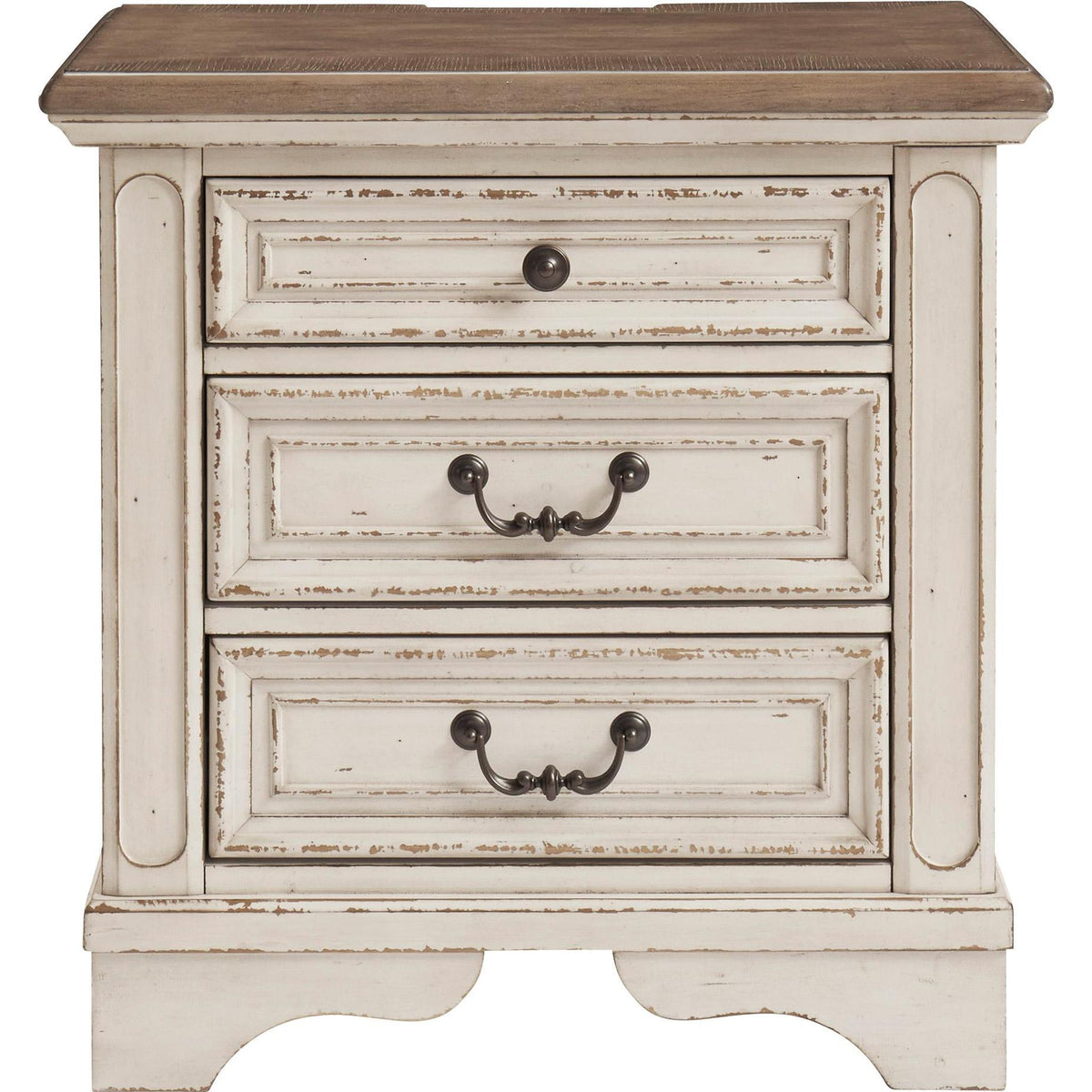 Signature Design by Ashley Realyn B743B36 6 pc Queen Upholstered Panel Bedroom Set IMAGE 5