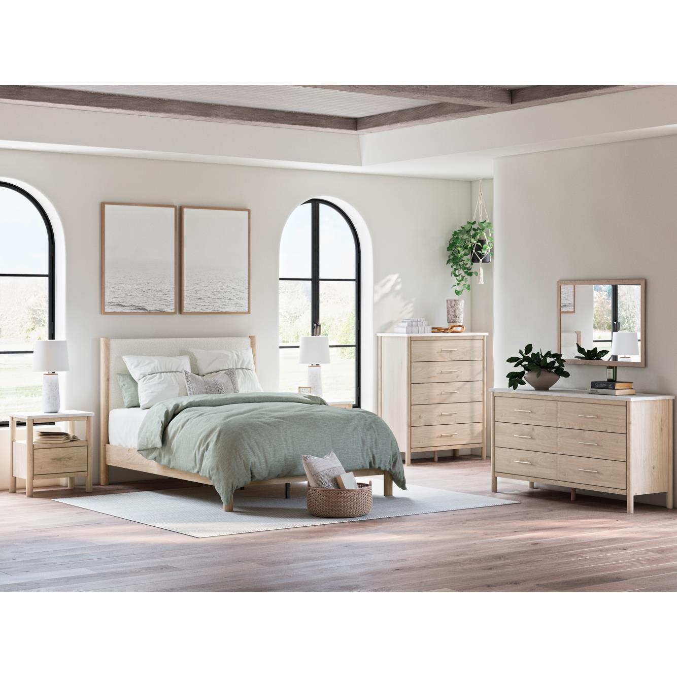 Signature Design by Ashley Cadmori B2615B19 6 pc King Panel Bedroom Set IMAGE 18