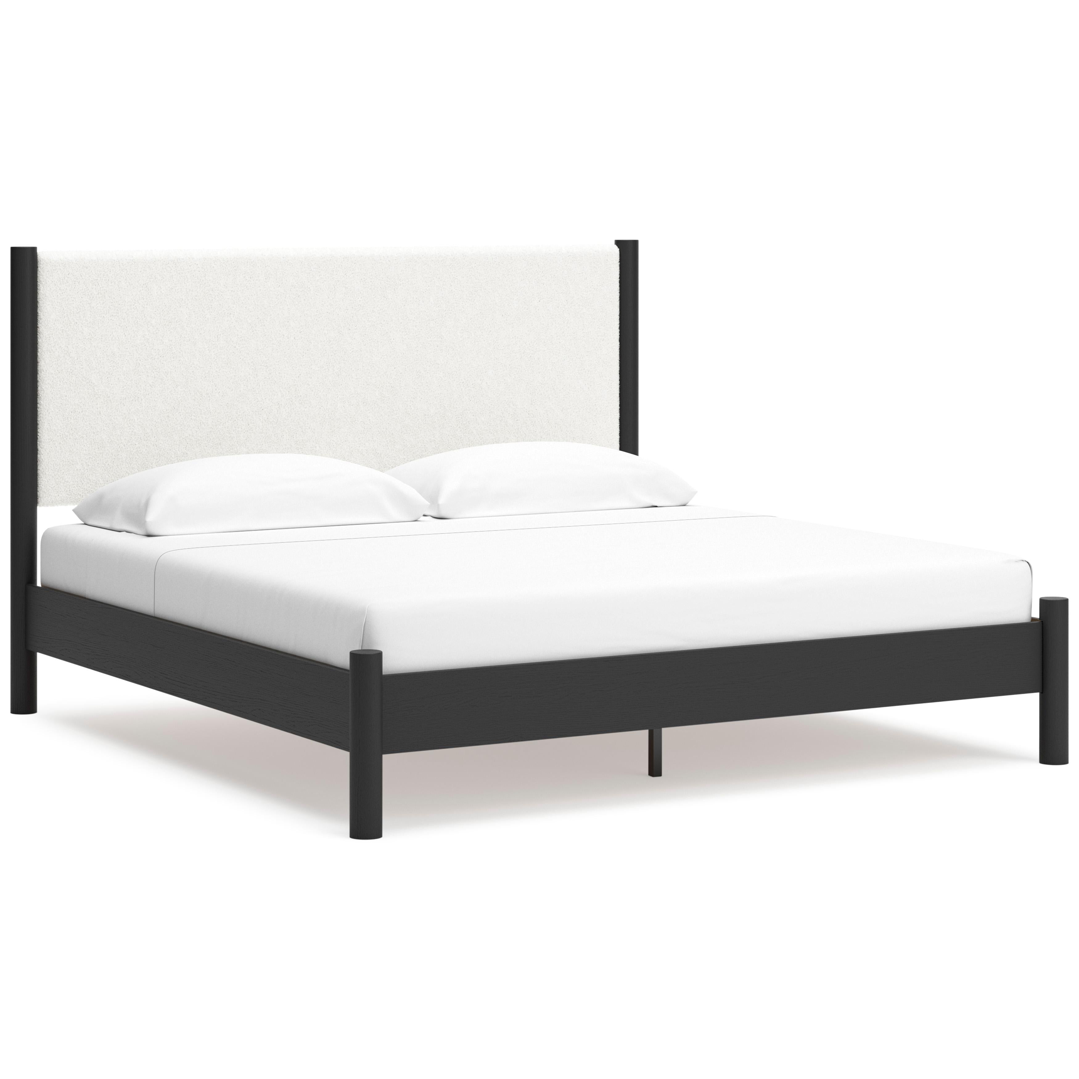 Signature Design by Ashley Cadmori B2616B10 6 pc King Panel Bedroom Set IMAGE 2