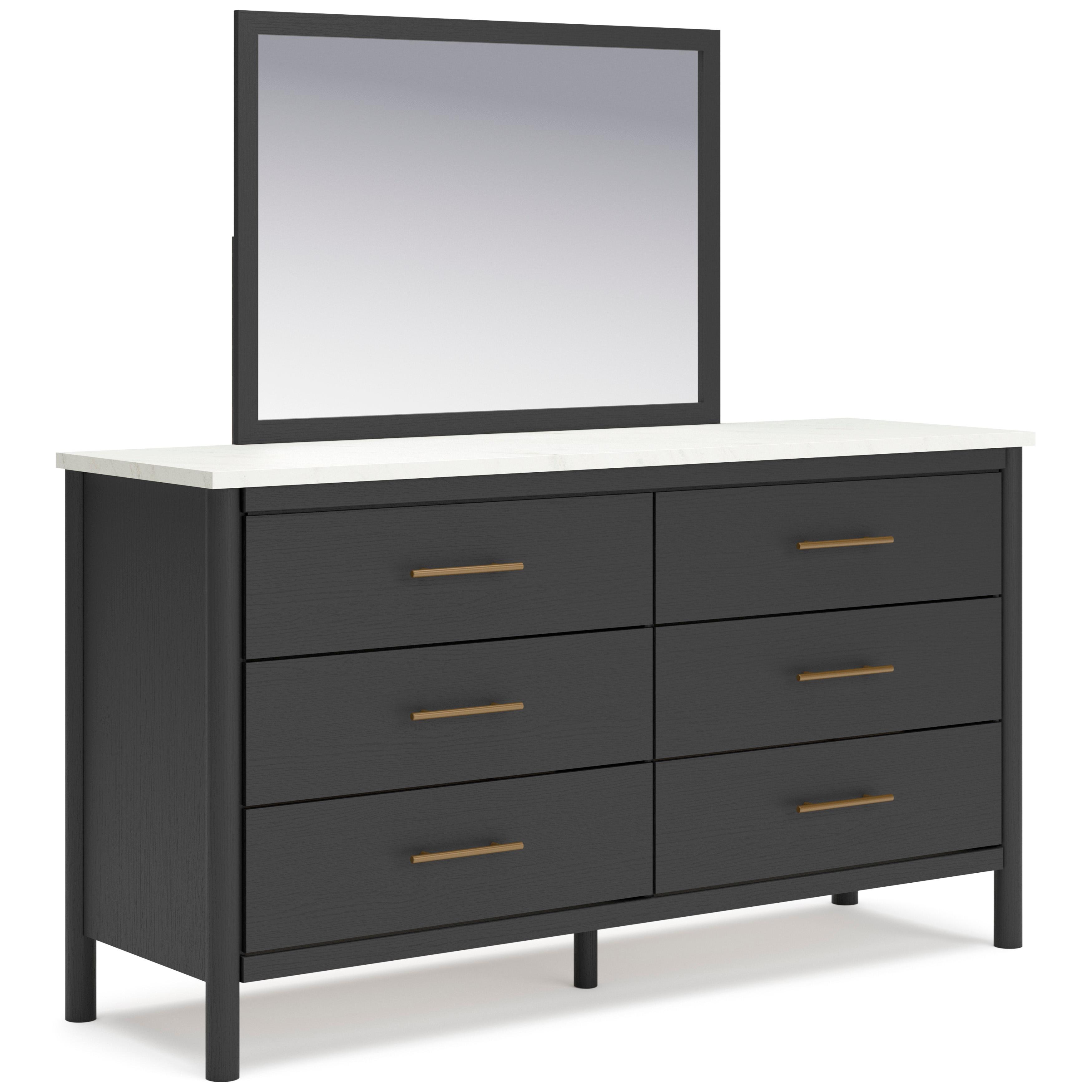 Signature Design by Ashley Cadmori B2616B10 6 pc King Panel Bedroom Set IMAGE 3