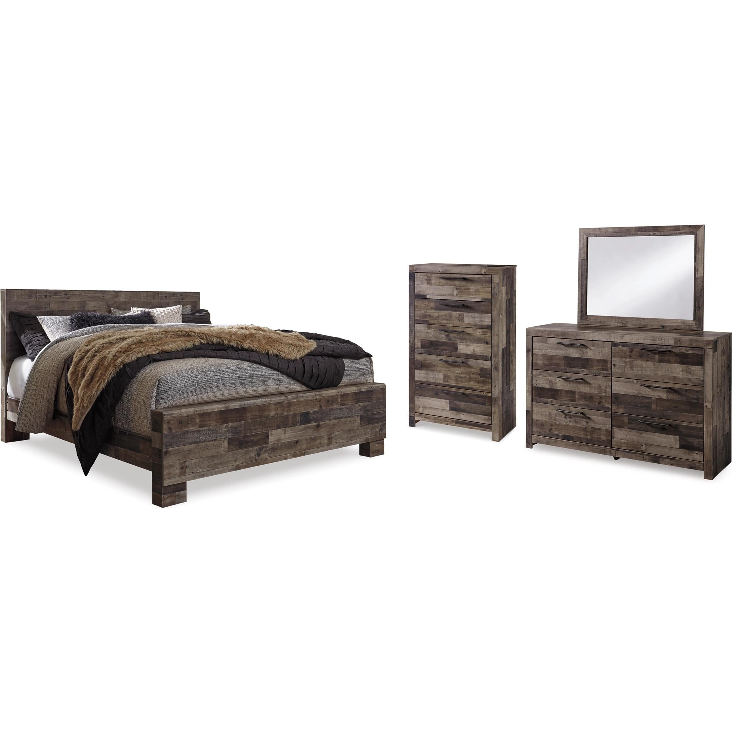 Benchcraft Derekson B200B63 6 pc King Panel Bedroom Set IMAGE 1