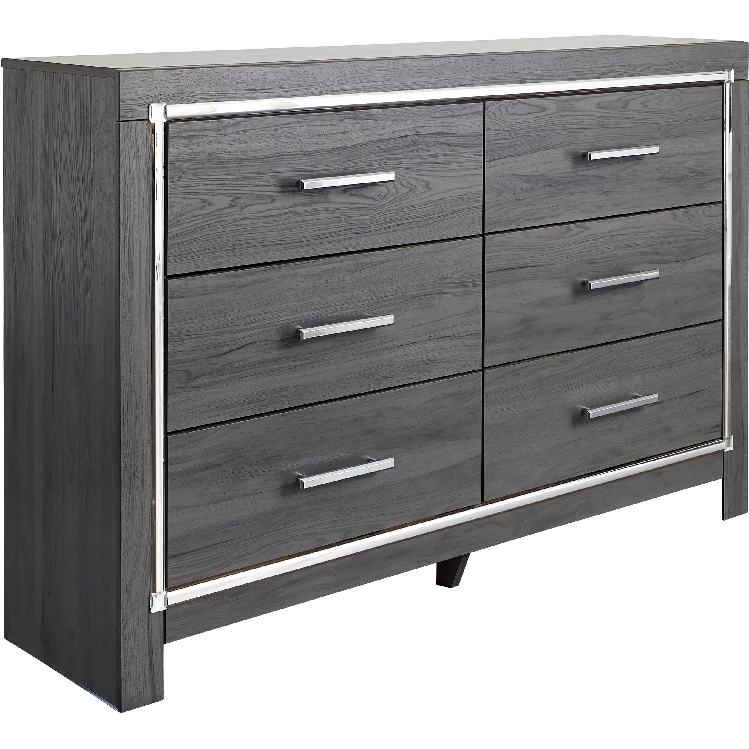 Signature Design by Ashley Lodanna B214B17 6 pc King Panel Storage Bedroom Set IMAGE 3
