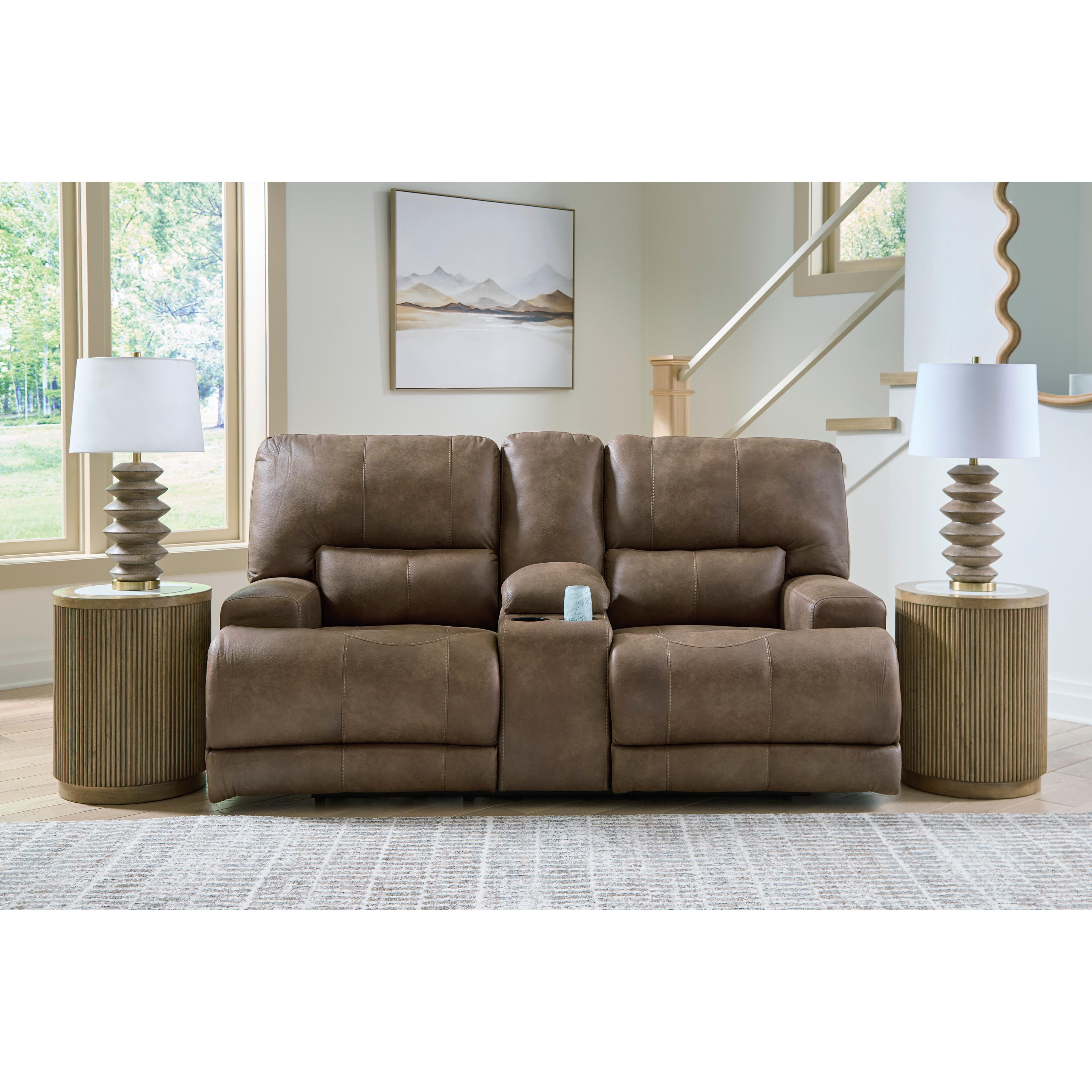 Signature Design by Ashley Beckley Place PC91802 2 pc Power Reclining Living Room Set IMAGE 3