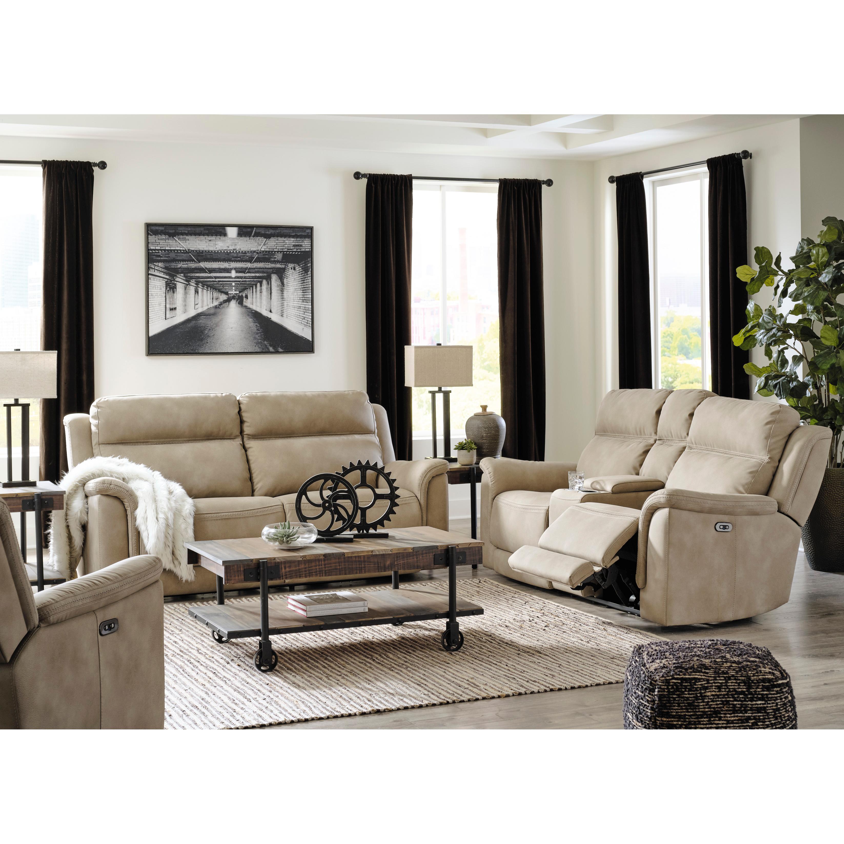 Signature Design by Ashley Next-Gen Durapella 59302U2 3 pc Power Reclining Living Room Set IMAGE 1