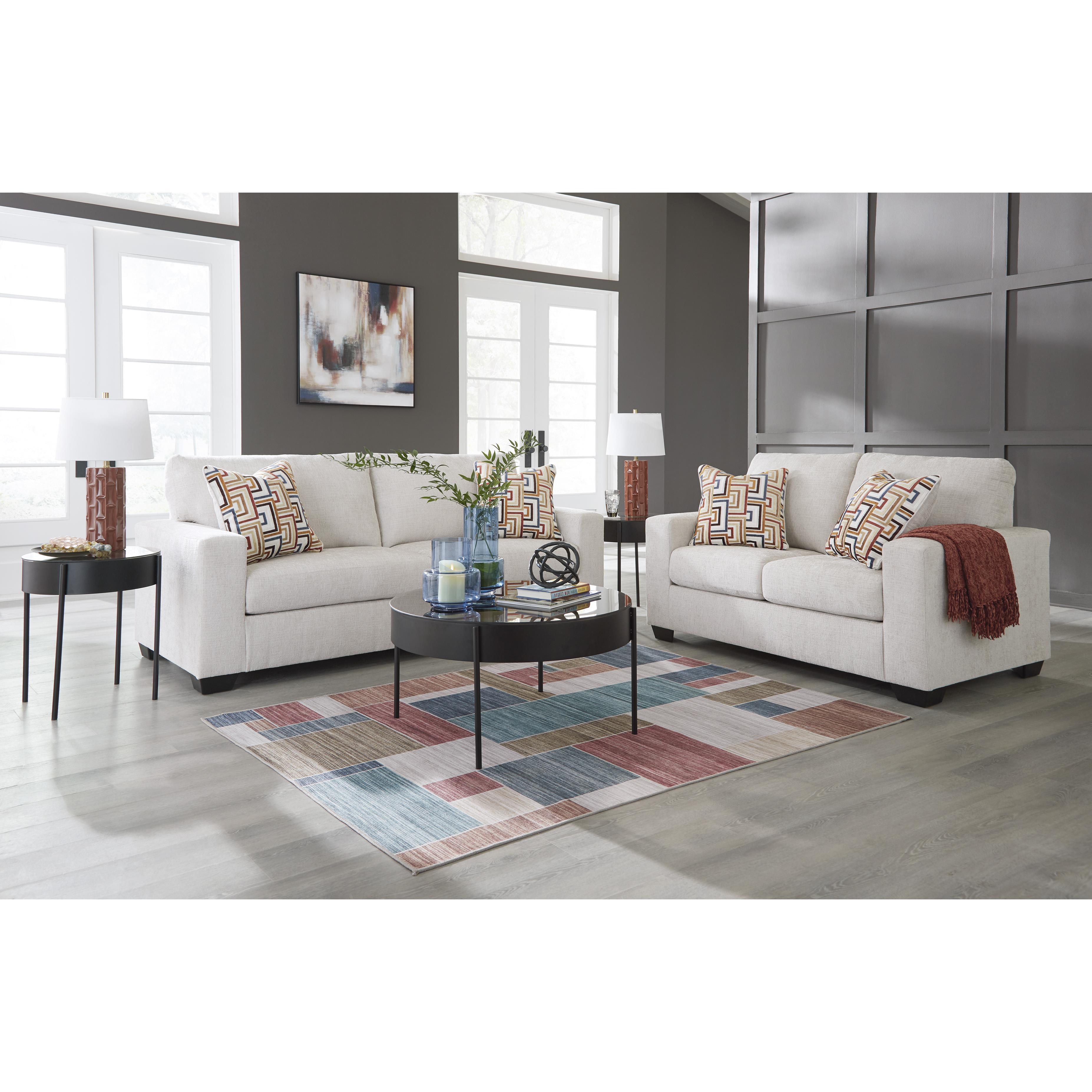 Signature Design by Ashley Aviemore 24305U2 2 pc Living Room Set IMAGE 2