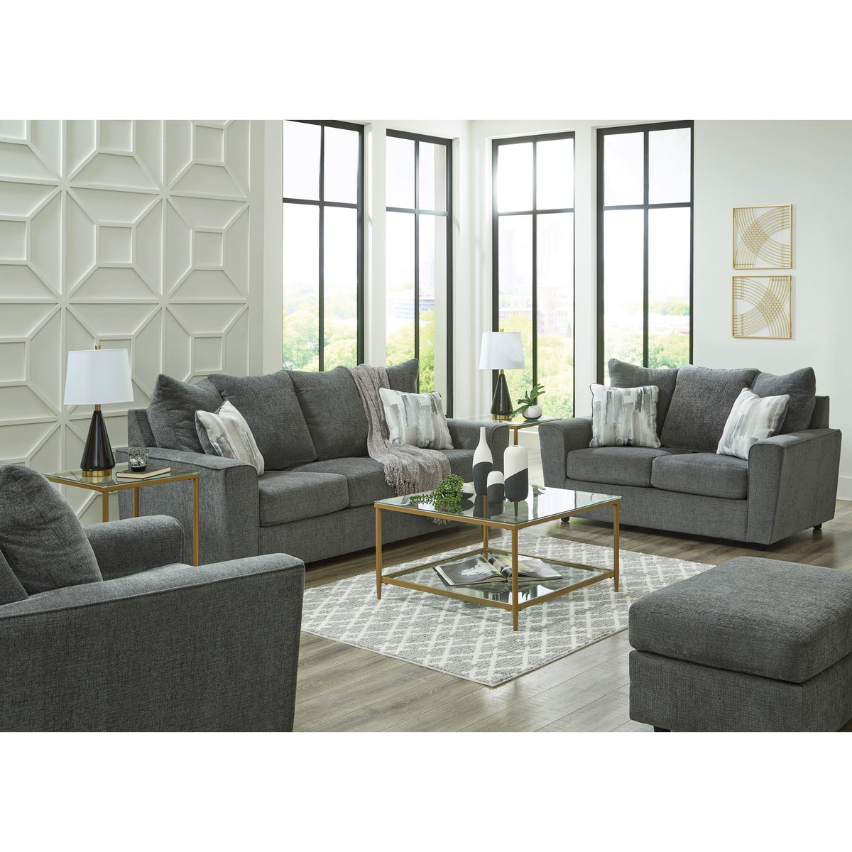 Signature Design by Ashley Stairatt 28502U4 4 pc Living Room Set IMAGE 1