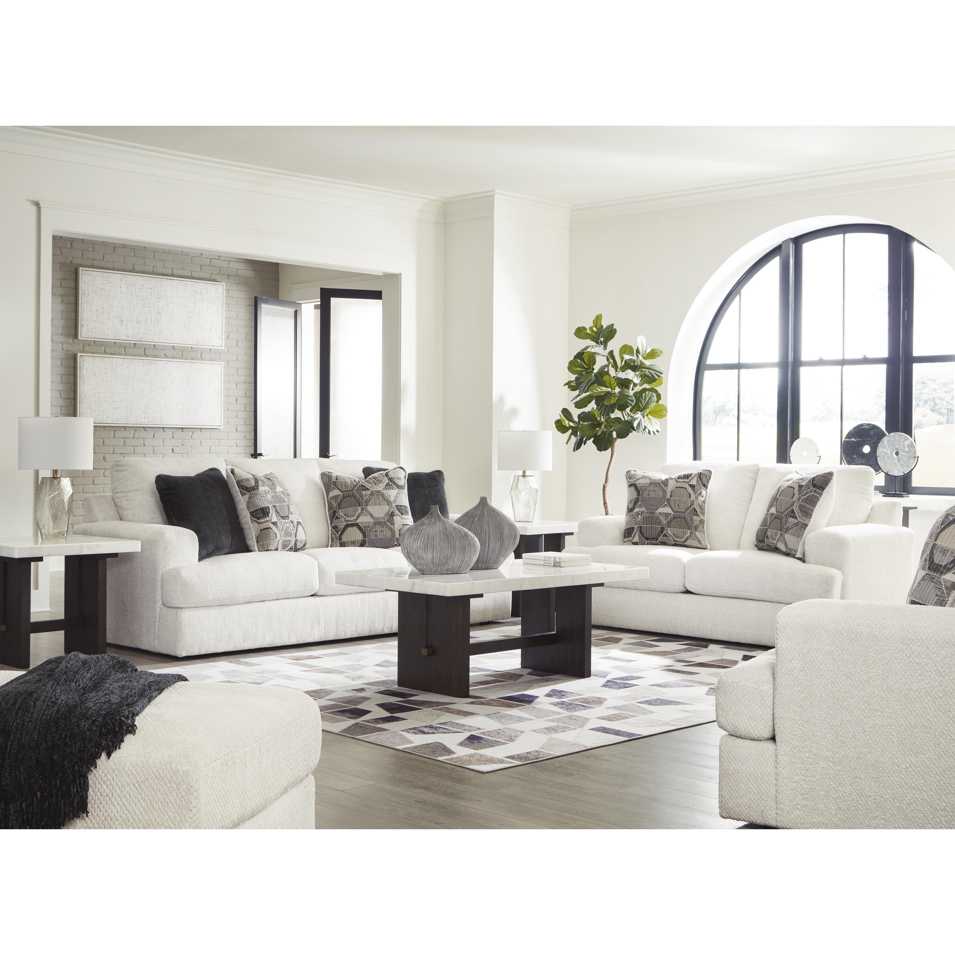 Signature Design by Ashley Karinne 31403U6 3 pc Living Room Set IMAGE 1