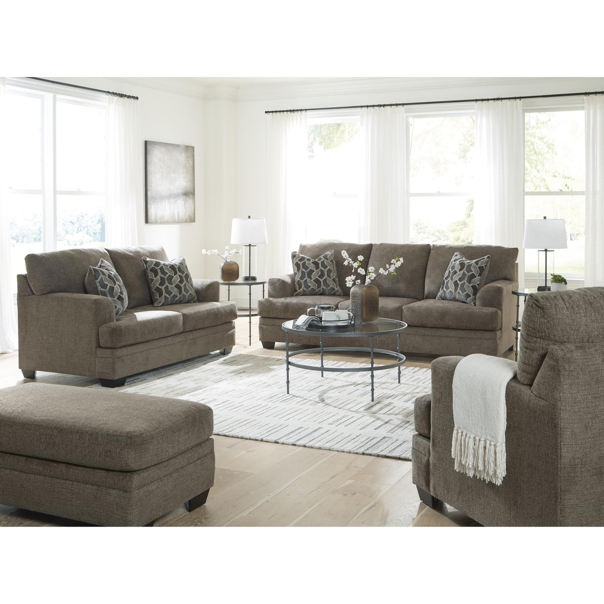 Signature Design by Ashley Stonemeade 59505U4 4 pc Stationary Living Room Set IMAGE 1