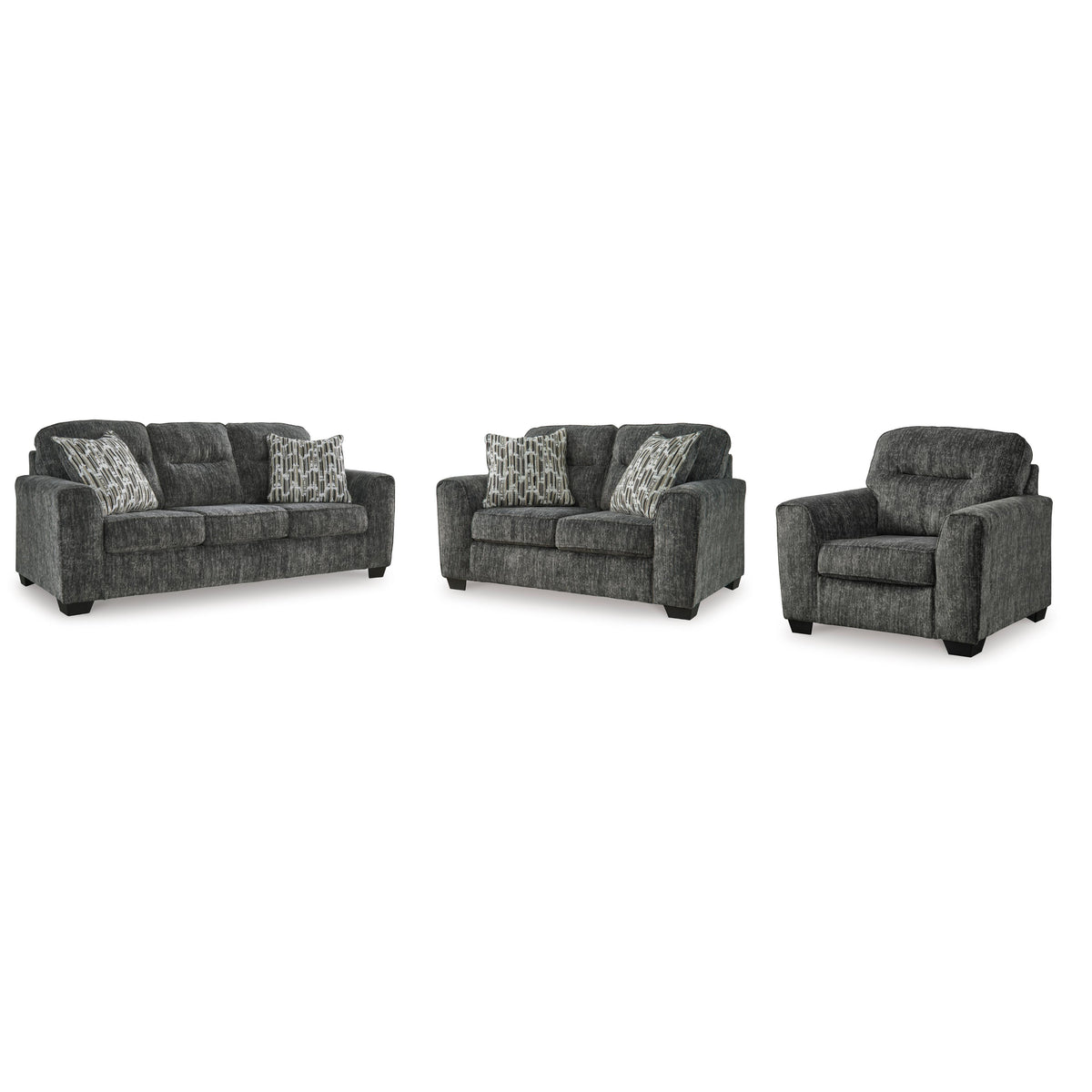 Signature Design by Ashley Lonoke 50504U13 3 pc Living Room Set IMAGE 1