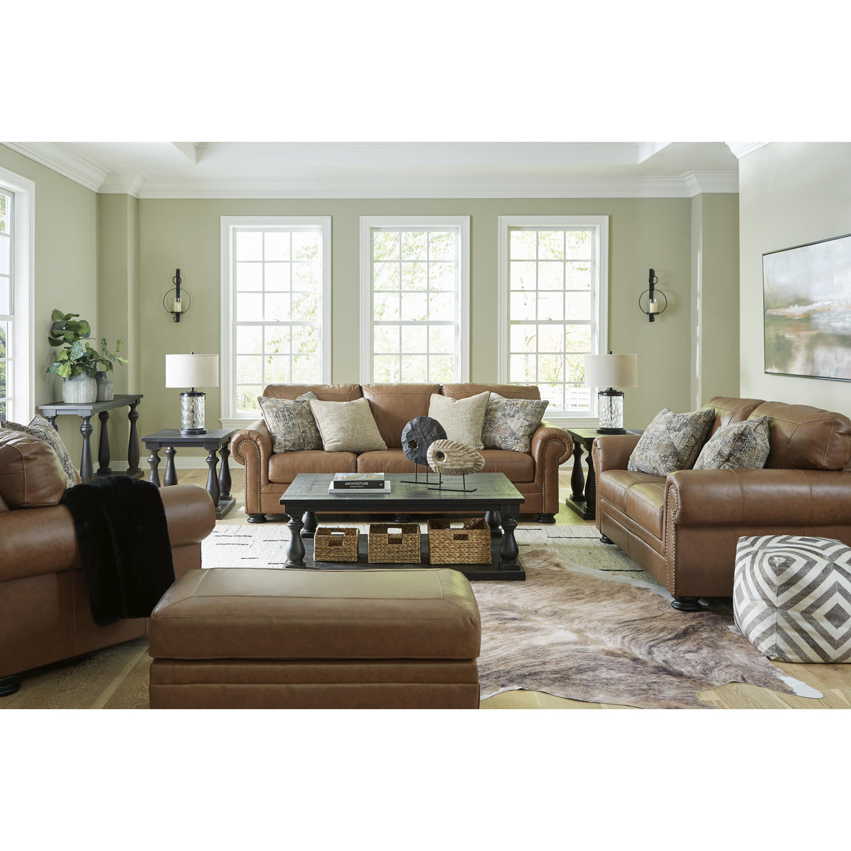 Signature Design by Ashley Carianna 57604U4 3 pc Living Room Set IMAGE 1