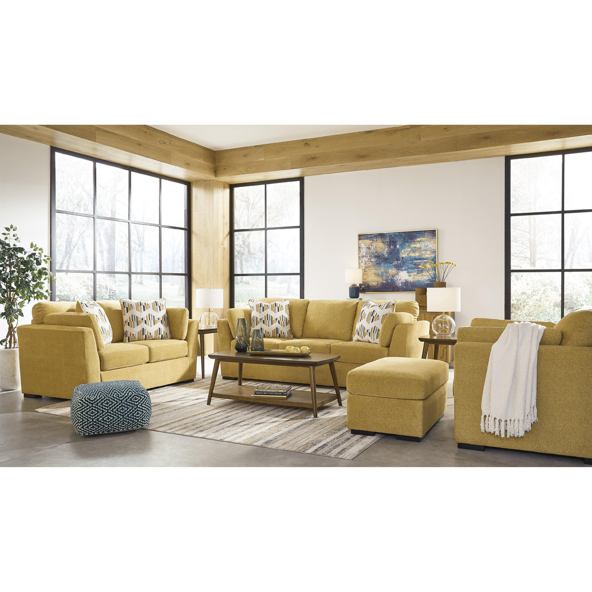 Signature Design by Ashley Keerwick 67506U3 4 pc Living Room Set IMAGE 1