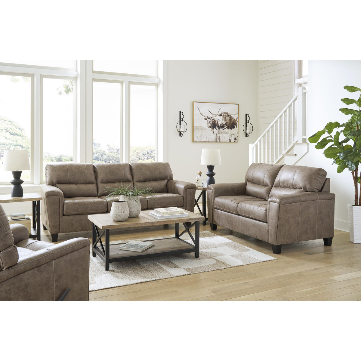 Signature Design by Ashley Navi 94004U2 3 pc Living Room Set IMAGE 1