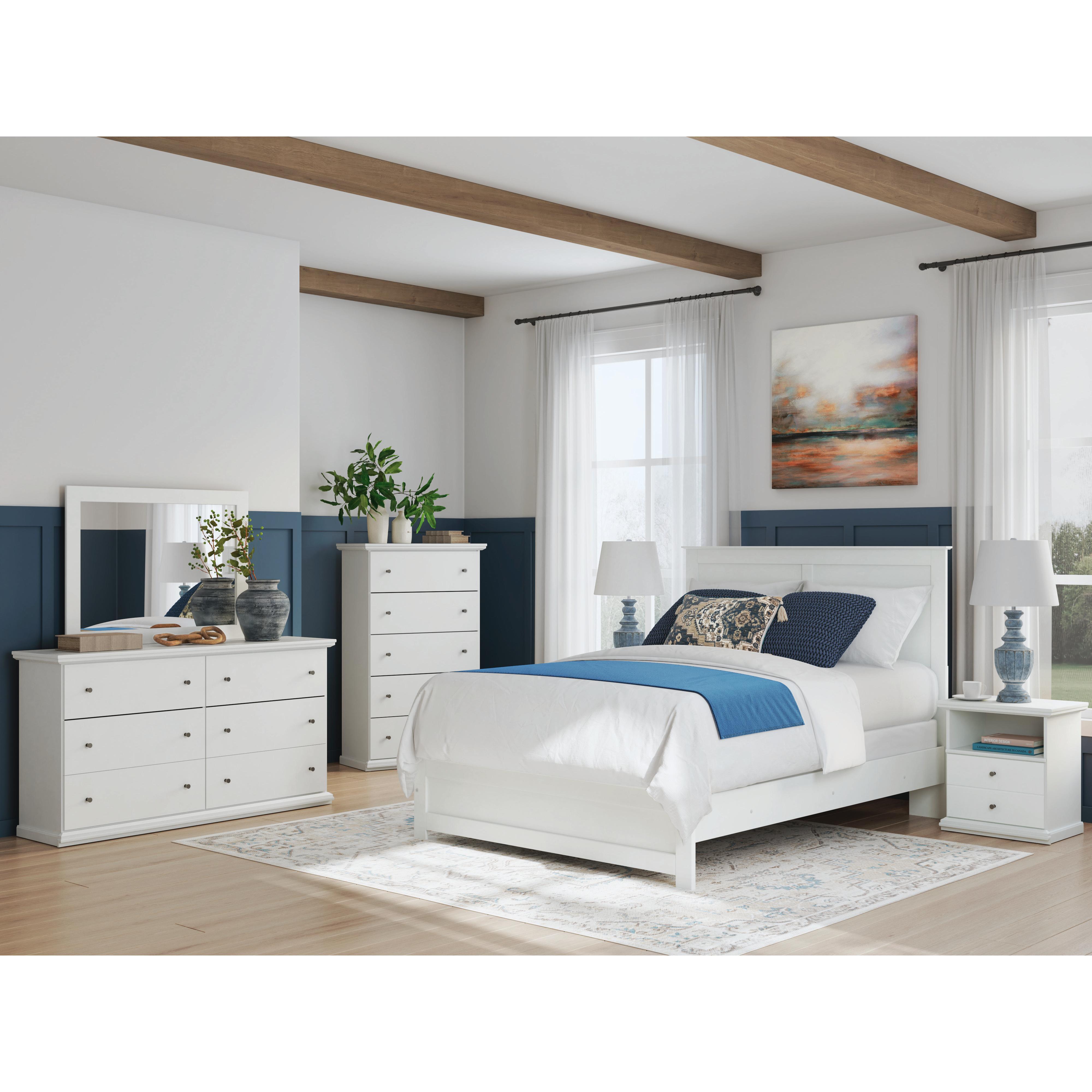 Signature Design by Ashley Bostwick Shoals B139B55 6 pc Queen Panel Bedroom Set IMAGE 1