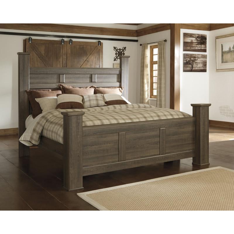 Signature Design by Ashley Juararo B251B35 6 pc King Poster Bedroom Set IMAGE 2