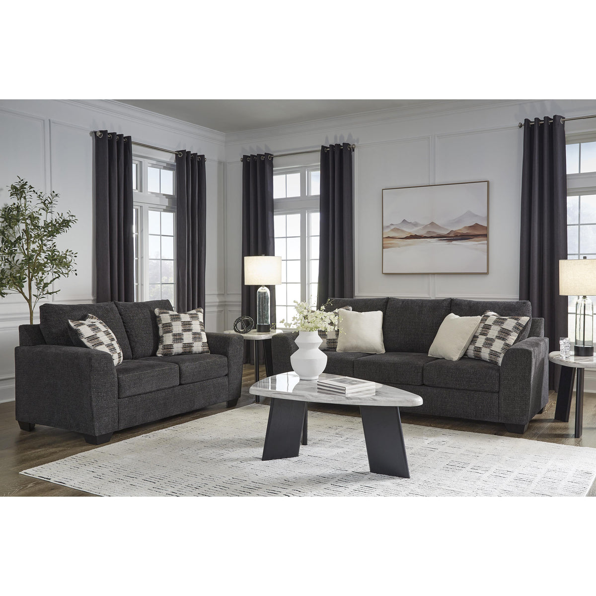 Benchcraft Loreo 63101U1 2 pc Living Room Set IMAGE 1