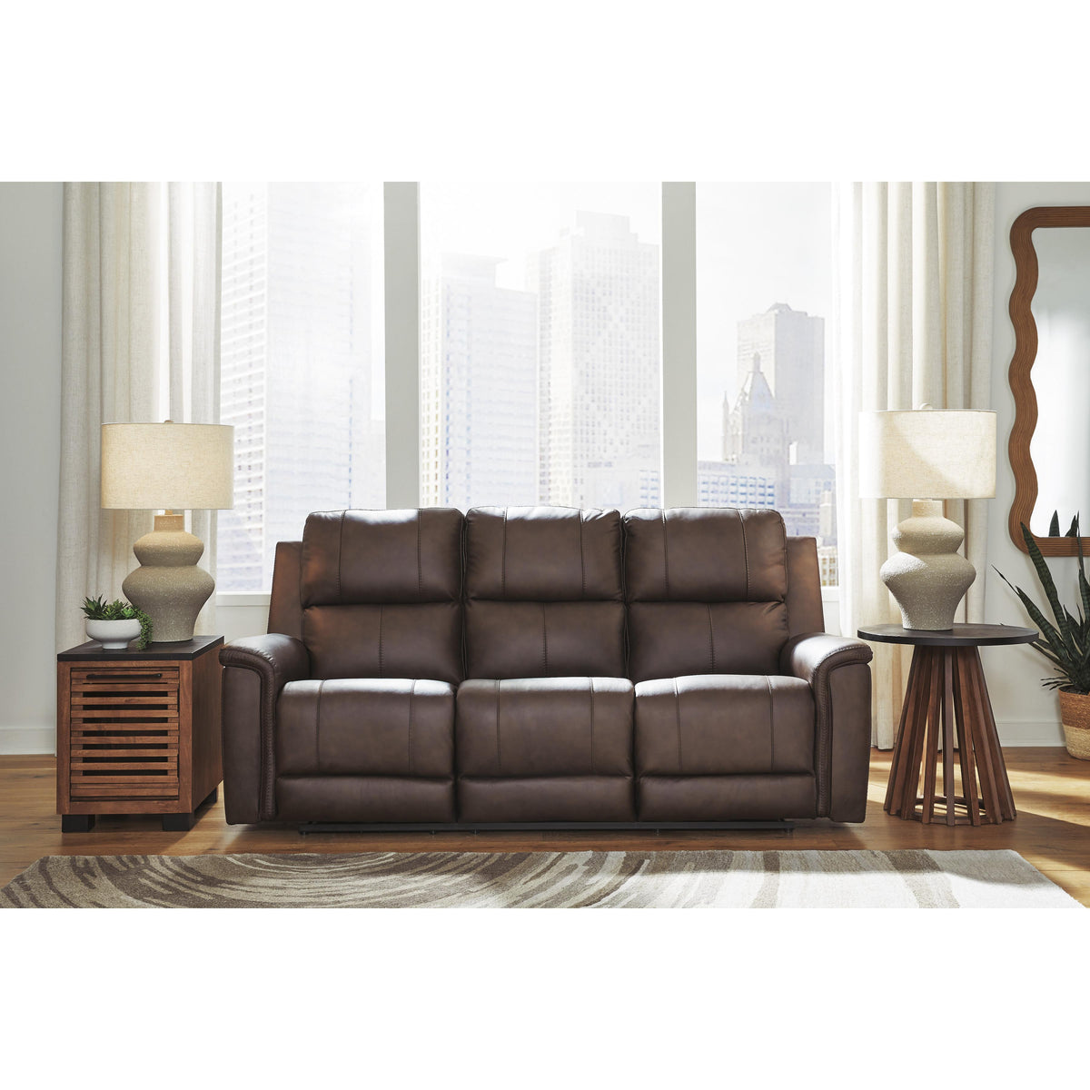 Signature Design by Ashley Bleckley PCU12001 2 pc Power Reclining Living Room Set IMAGE 3