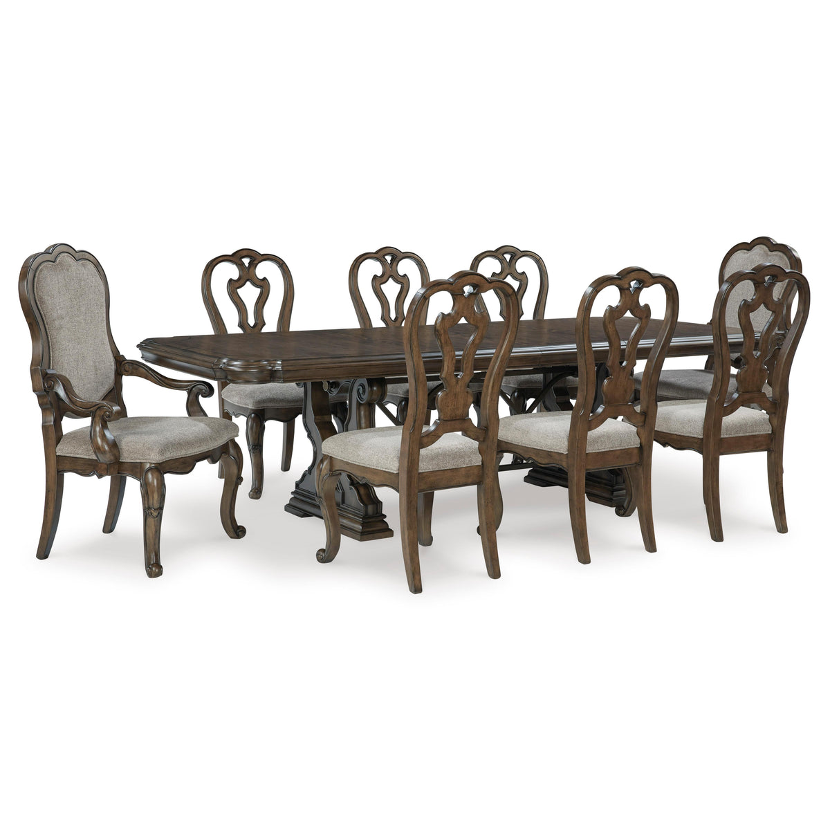 Signature Design by Ashley Maylee D947D3 7 pc Dining Set IMAGE 1
