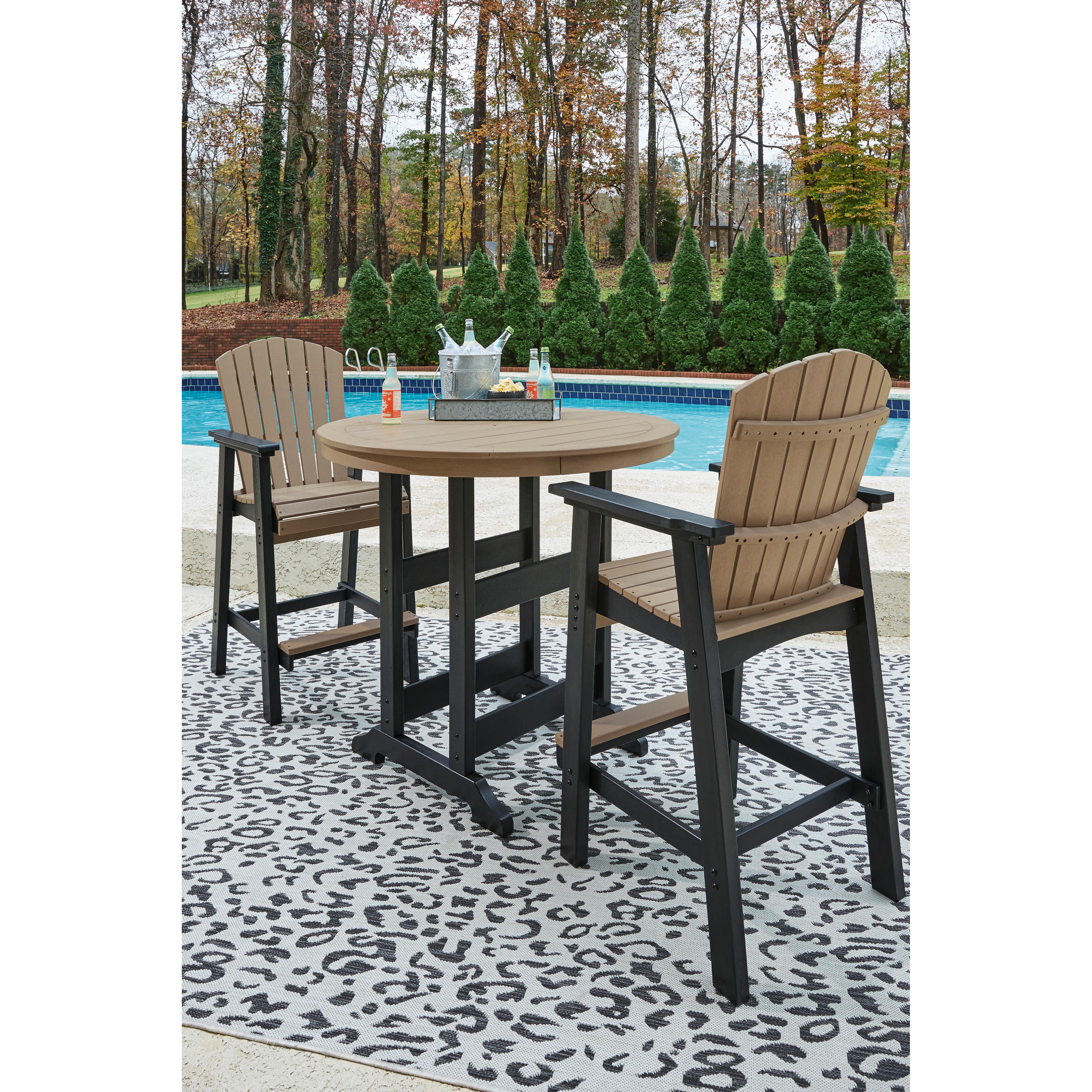 Signature Design by Ashley Fairen Trail P211P1 3-piece Outdoor Dining Set IMAGE 4