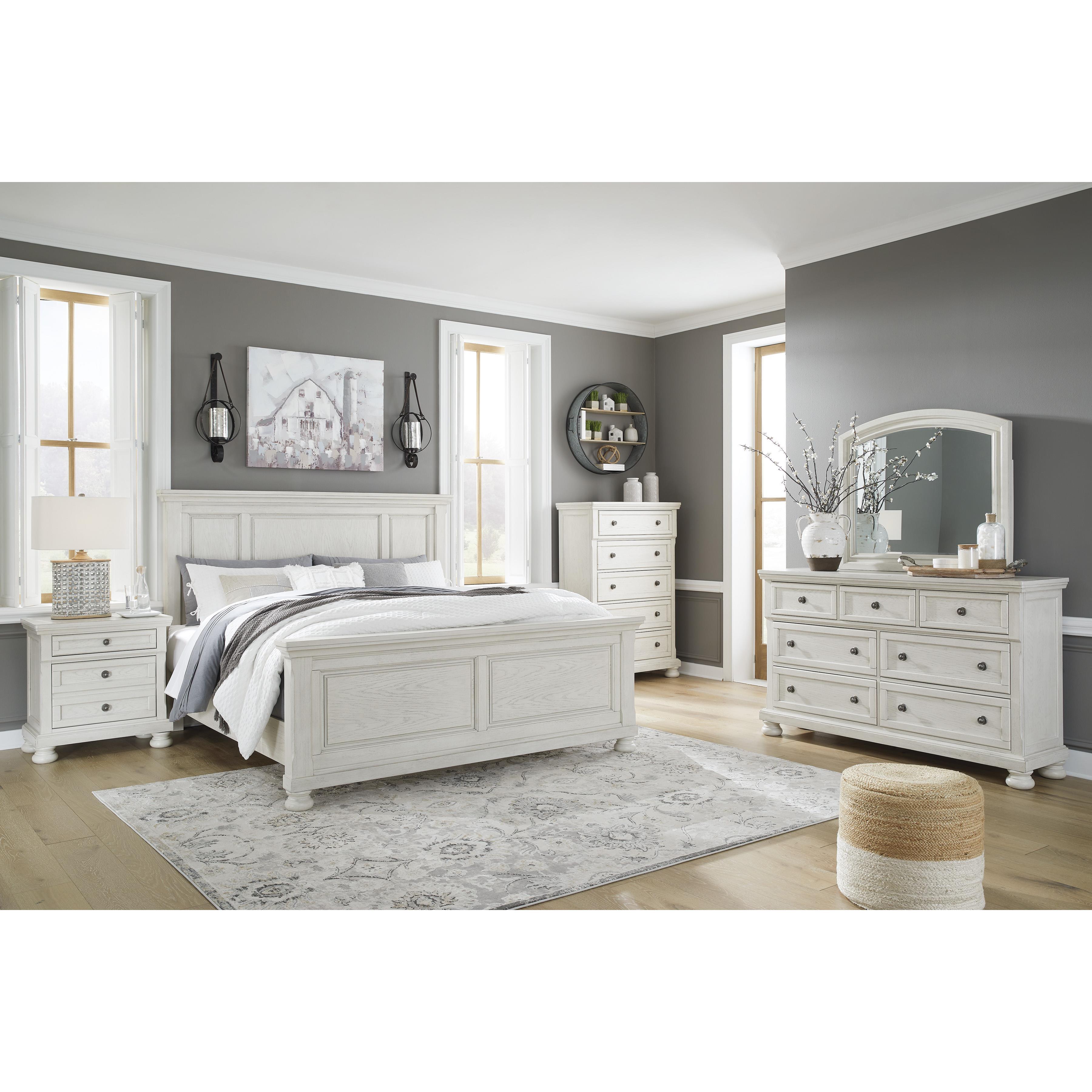 Signature Design by Ashley Robbinsdale B742B40 6 pc Queen Panel Bedroom Set IMAGE 1