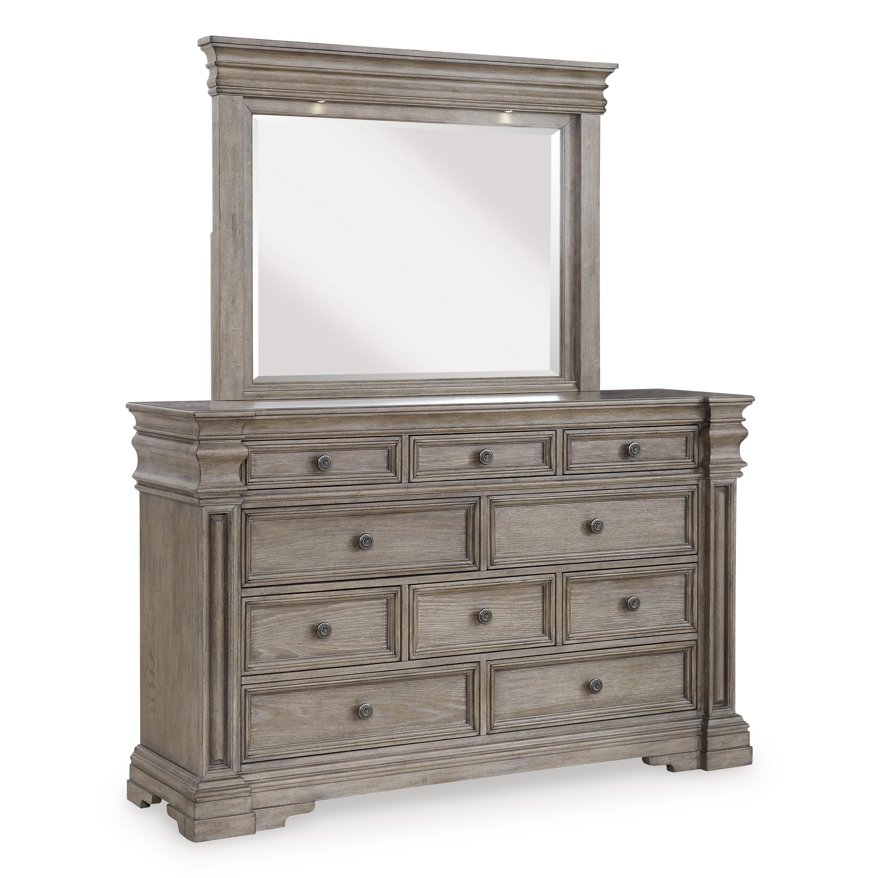 Signature Design by Ashley Blairhurst B916B8 7 pc Queen Panel Bedroom Set IMAGE 3