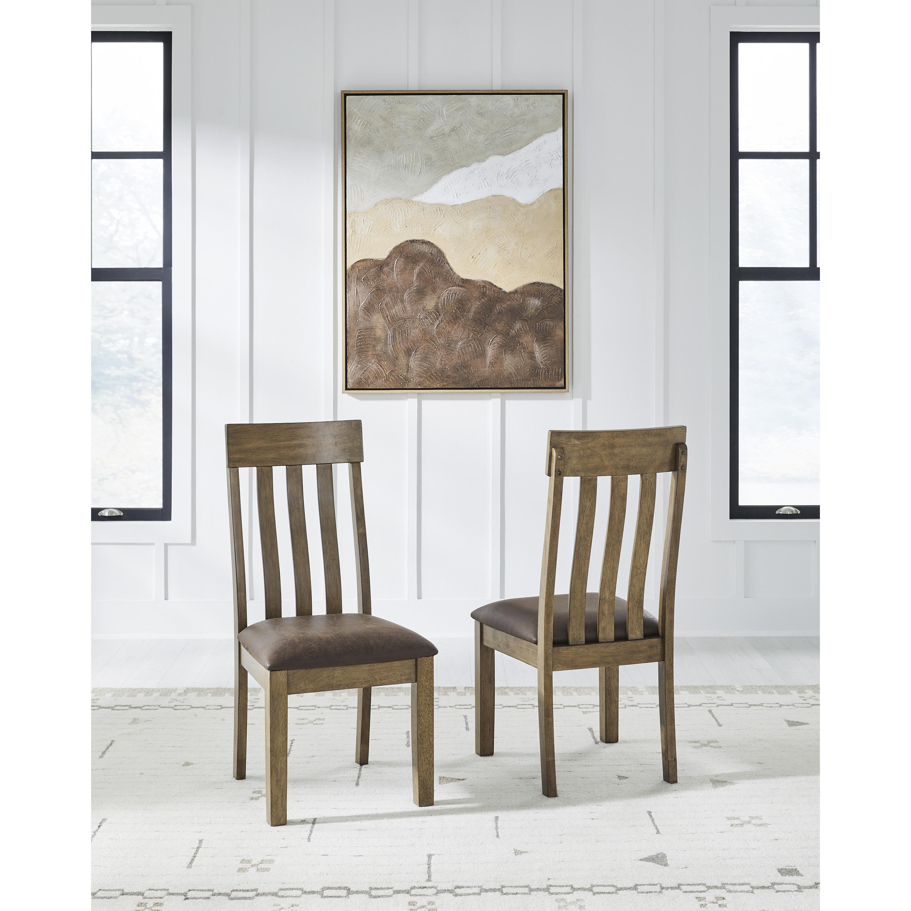 Signature Design by Ashley Urbinforte PCD592 7 pc Dining Set IMAGE 3