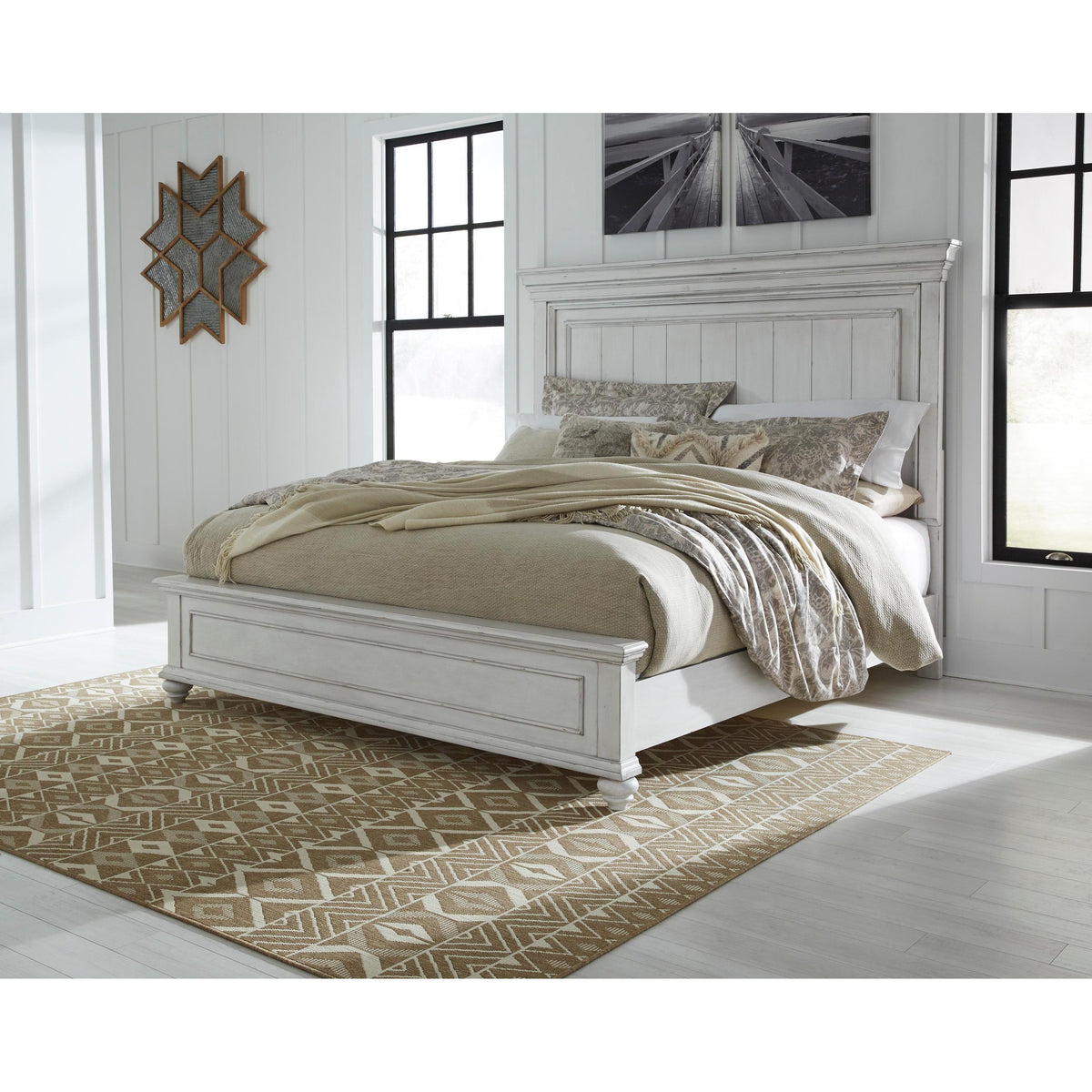 Benchcraft Kanwyn B777 6 pc Queen Panel Bedroom Set IMAGE 3