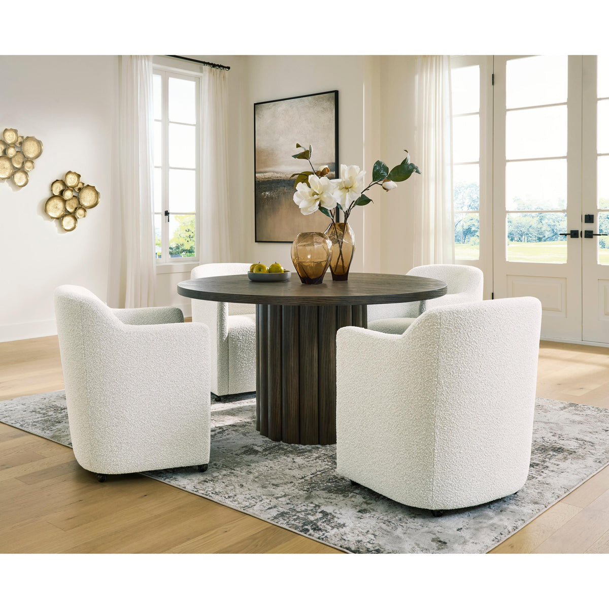 Signature Design by Ashley Radkin PCD843 5 pc Dining Set IMAGE 1