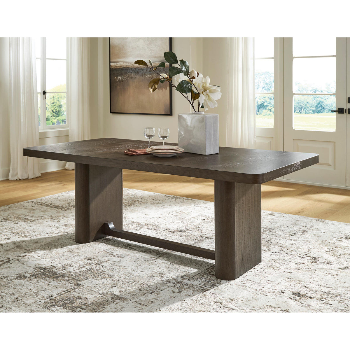 Signature Design by Ashley Radkin PCD843 10 pc Dining Set IMAGE 3