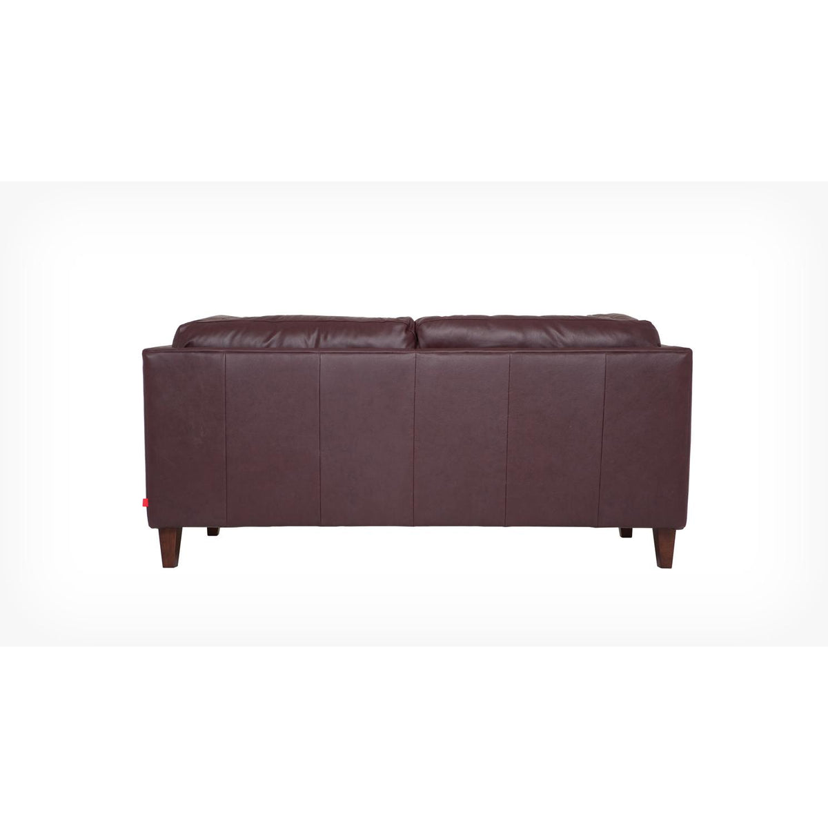 EQ3 Salema Stationary Leather Loveseat 37024-03-GR100 IMAGE 3