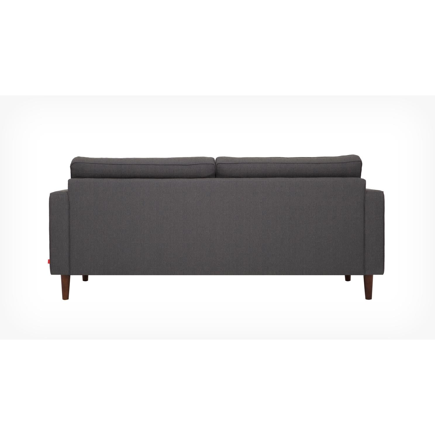 EQ3 Reverie Stationary Fabric Sofa 30095-91-GR10 IMAGE 2