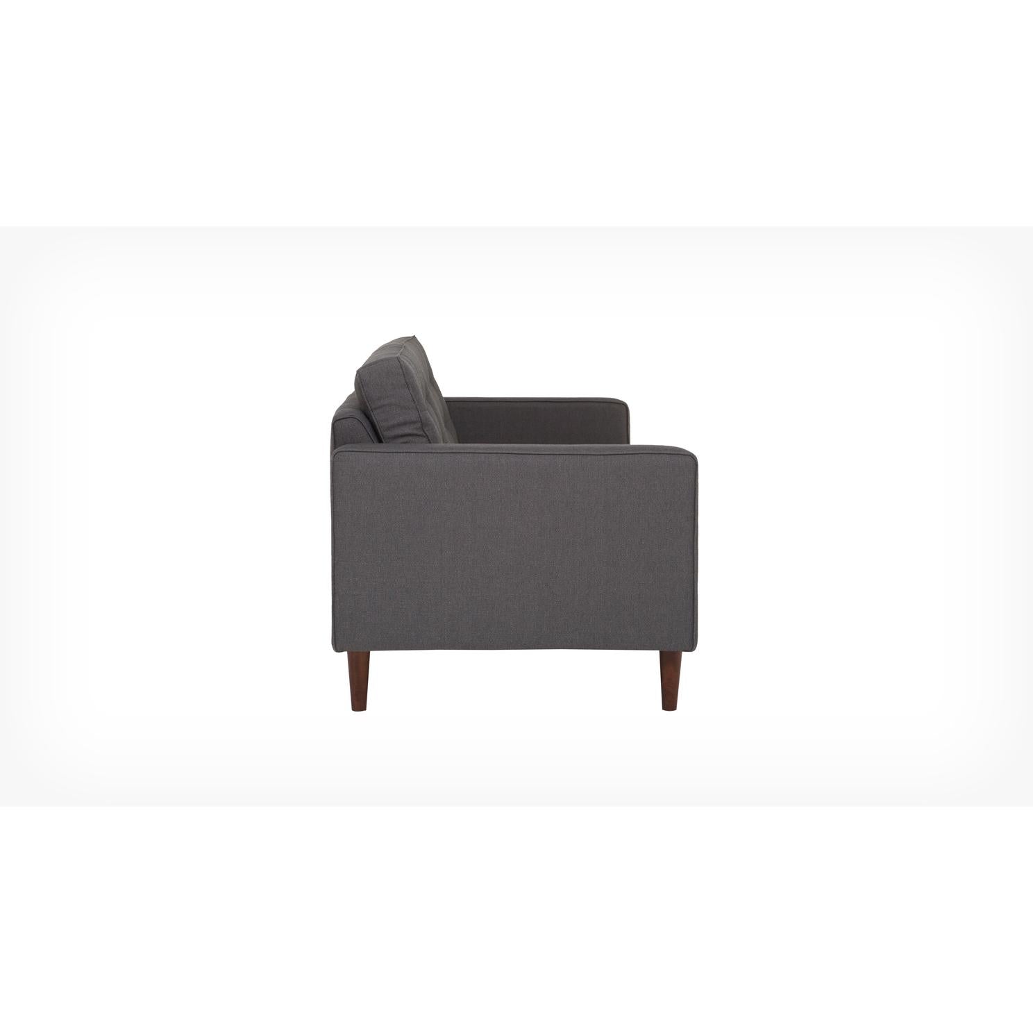 EQ3 Reverie Stationary Fabric Sofa 30095-91-GR10 IMAGE 3