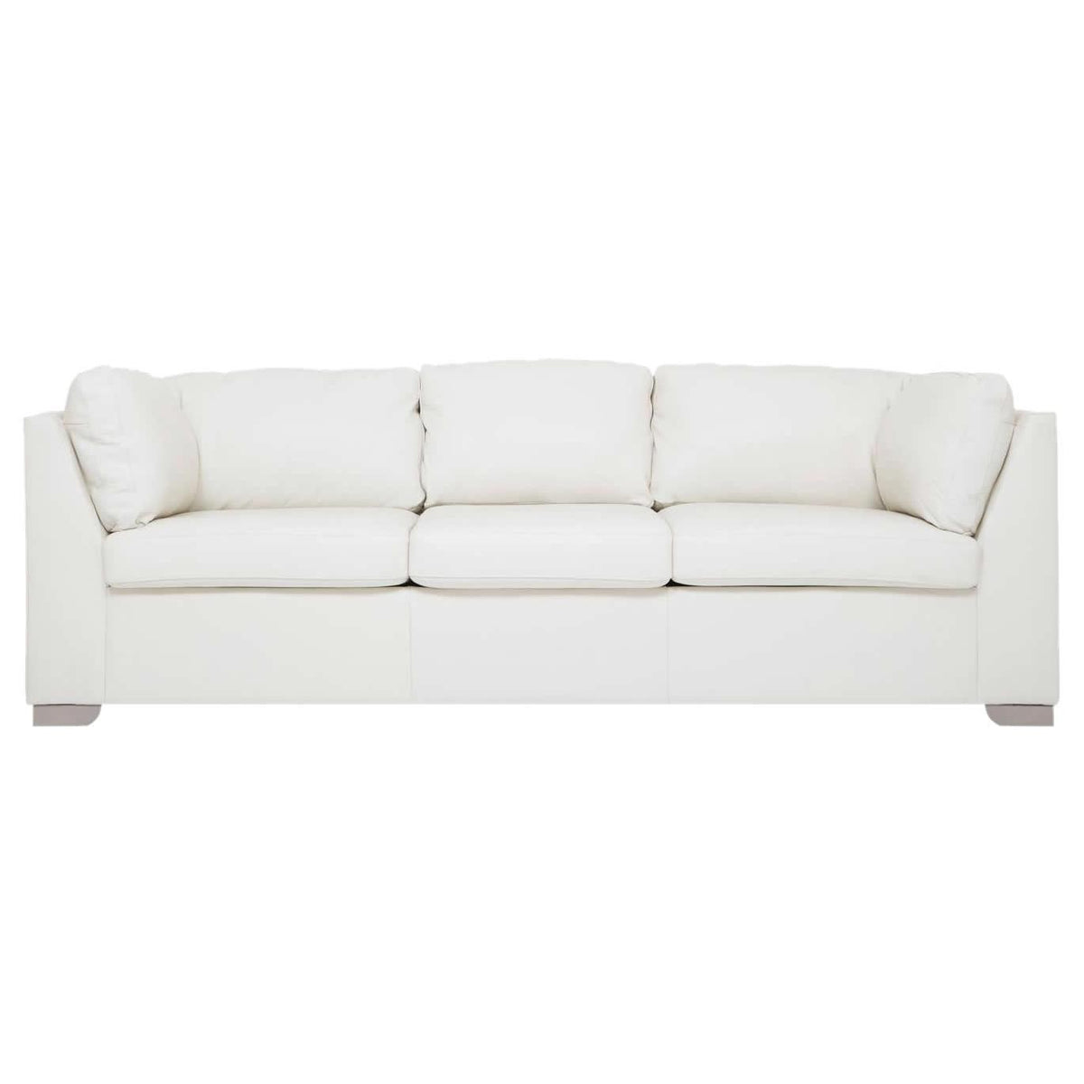 EQ3 Salema Leather Sofabed 37024-21-GR100 IMAGE 1