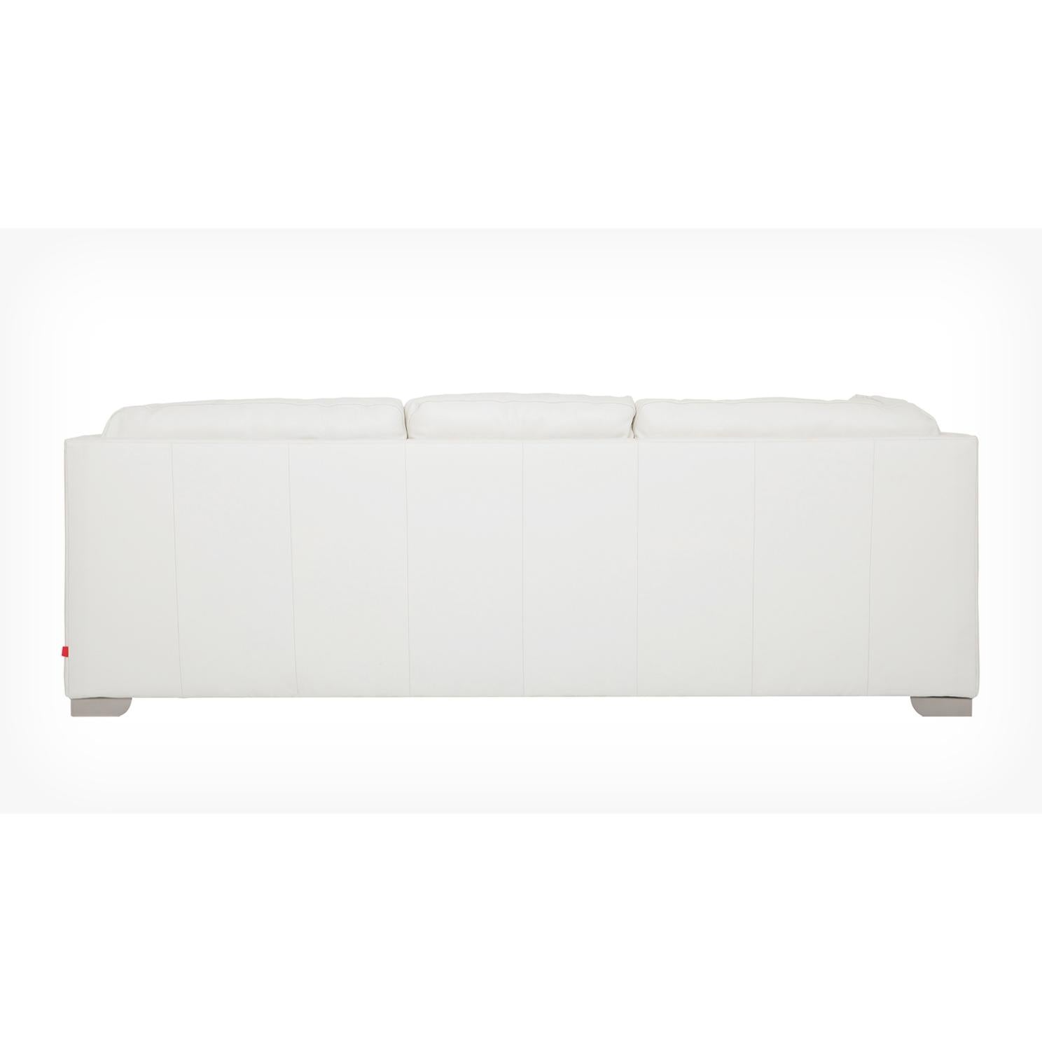 EQ3 Salema Leather Sofabed 37024-21-GR100 IMAGE 4