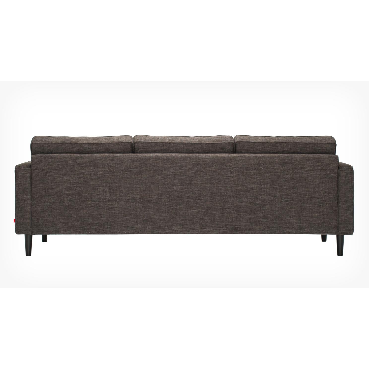 EQ3 Reverie Stationary Fabric Sofa 30095-S3-GR10 IMAGE 4
