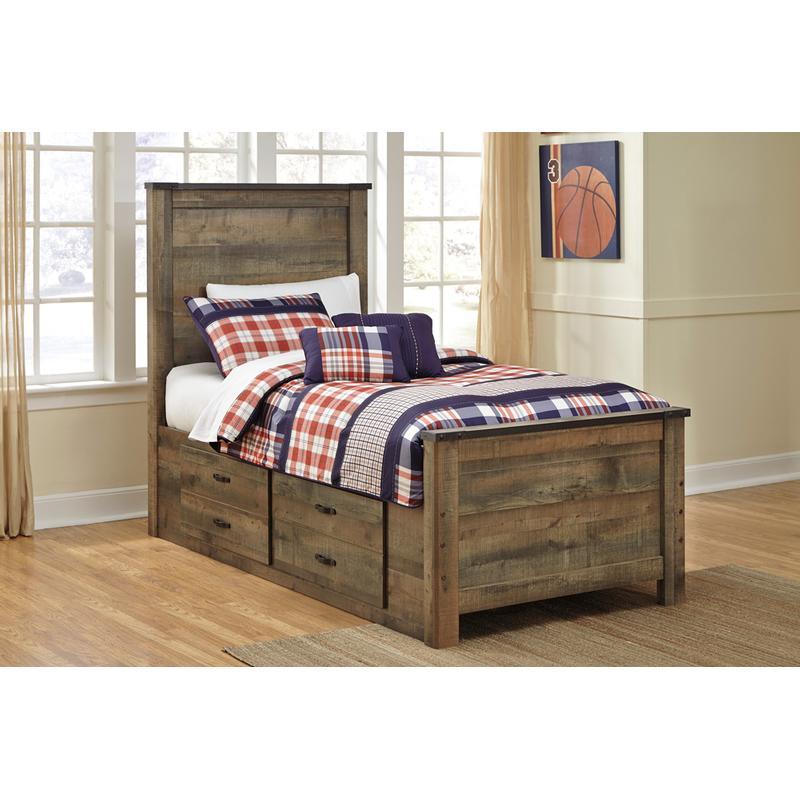 Signature Design by Ashley Trinell B446-50 Under Bed Storage with Side Rail IMAGE 1