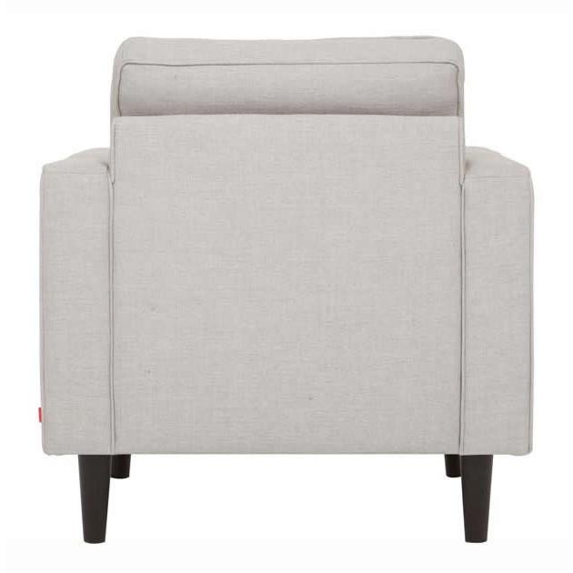 EQ3 Reverie Stationary Fabric Chair 30095-02-GR10 IMAGE 3