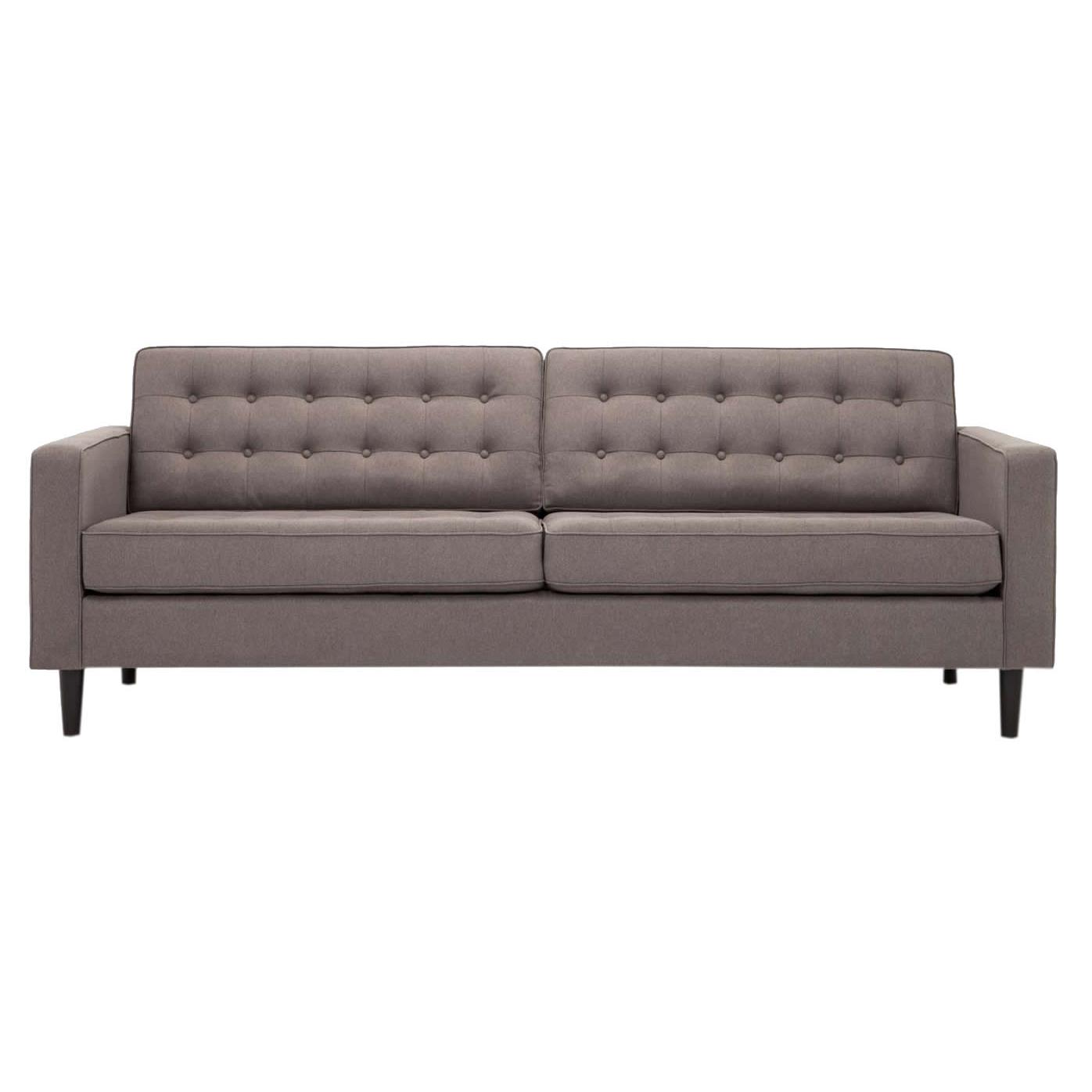 EQ3 Reverie Stationary Fabric Sofa 30095-01-GR10 IMAGE 1