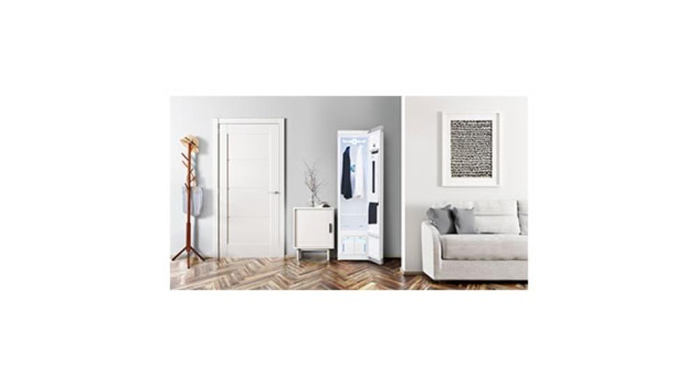 LG Styler Steam Closet | 3 Hangers, White