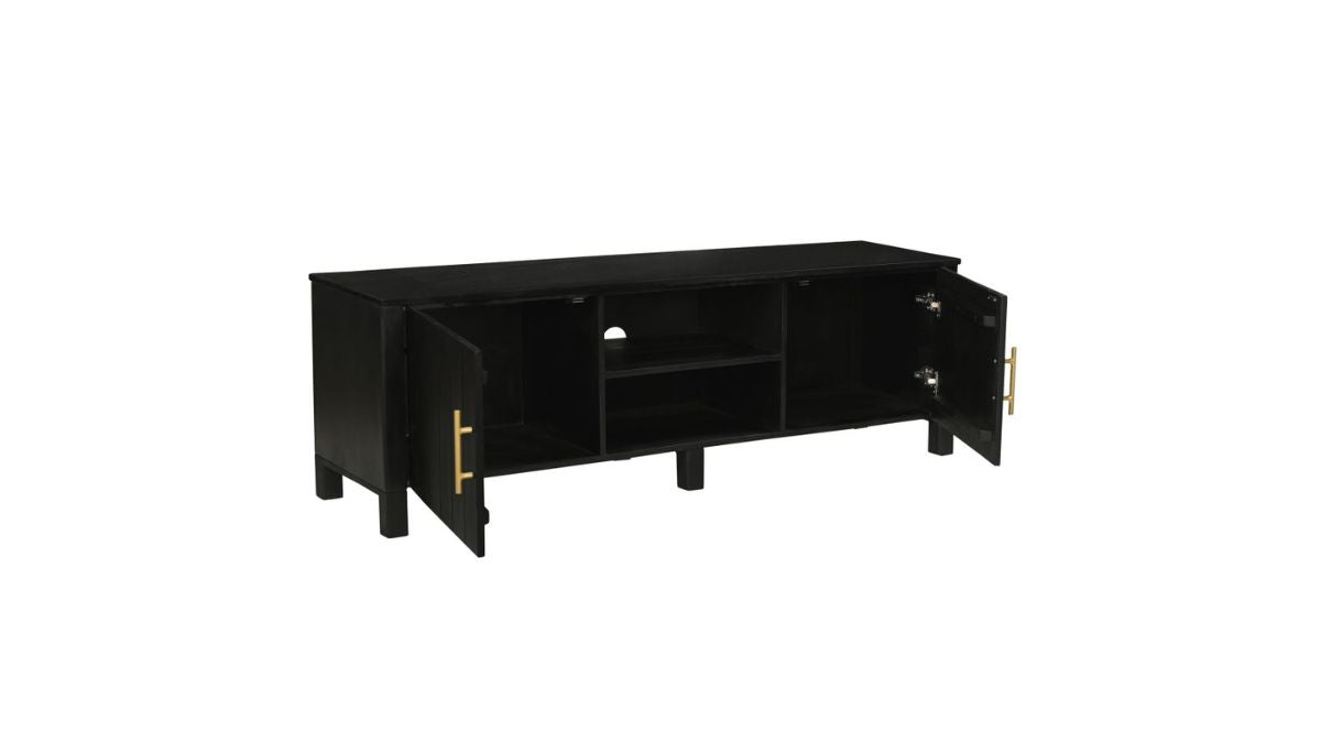 WORLDWIDE HOME FURNISHINGS CAMDEN MEDIA CABINET