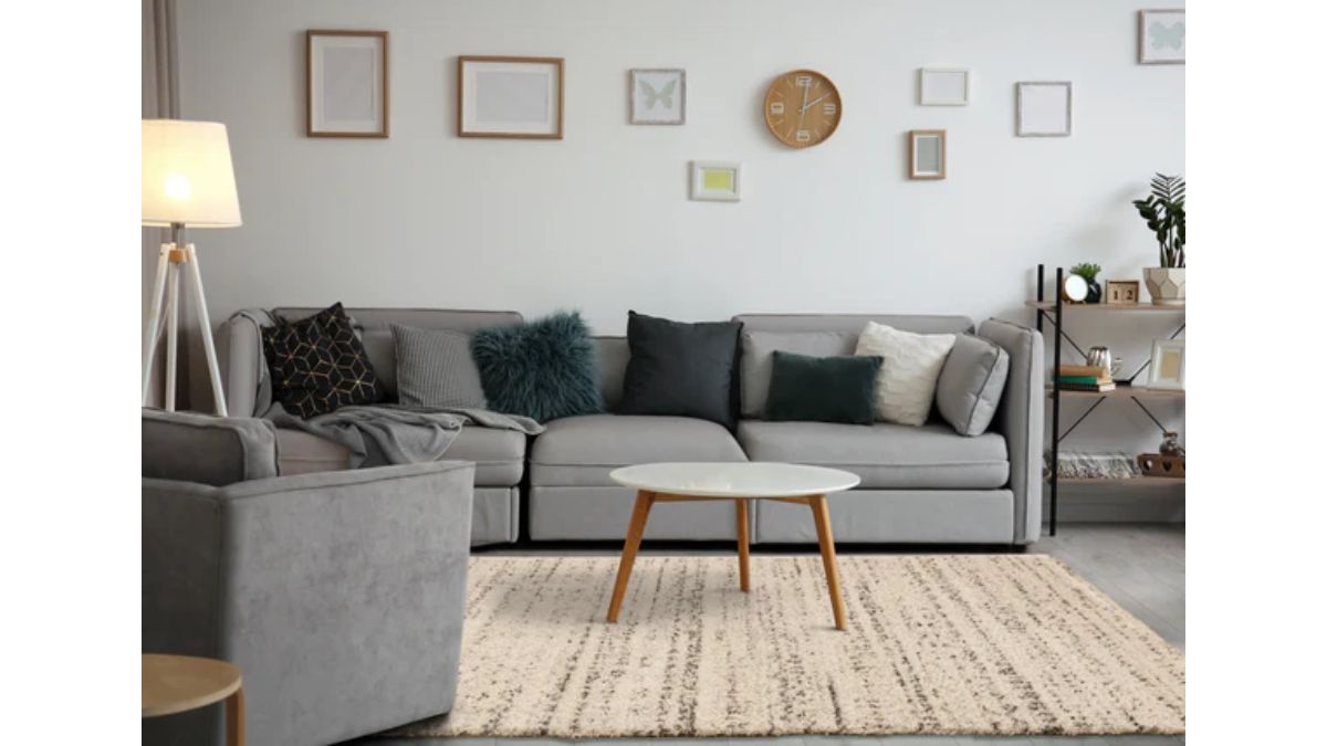 Lane Cream Brown Ancients Luxury Rug