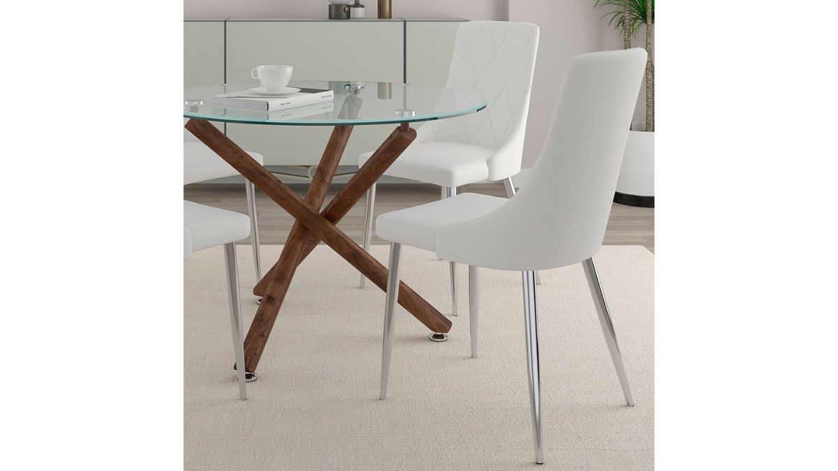 WORLDWIDE HOME FURNISHINGS ROCCA/DEVO 5PC DINING SET