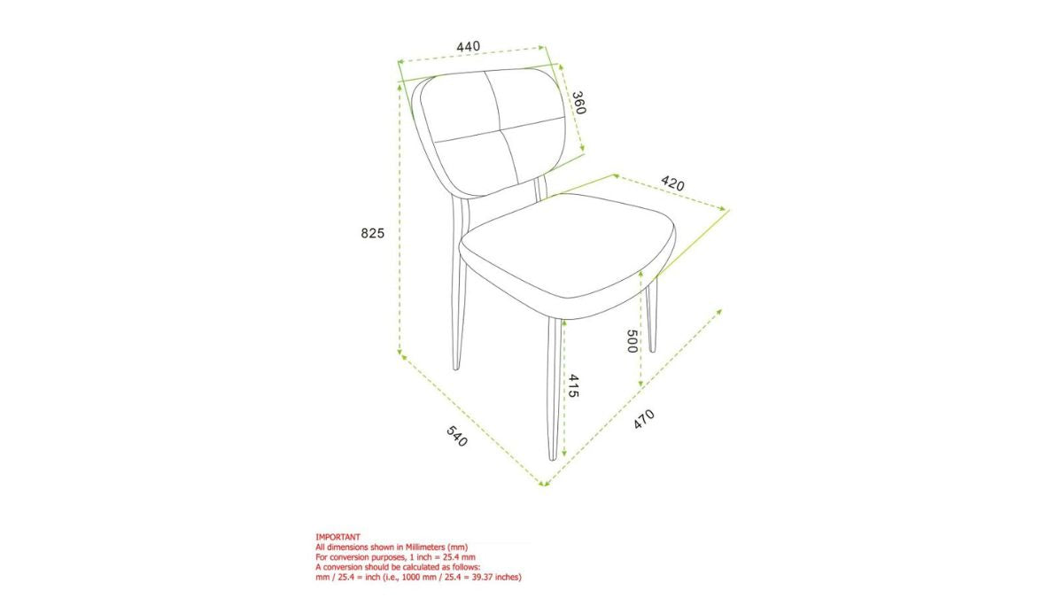 ZEKE DINING CHAIR (SET OF 2)