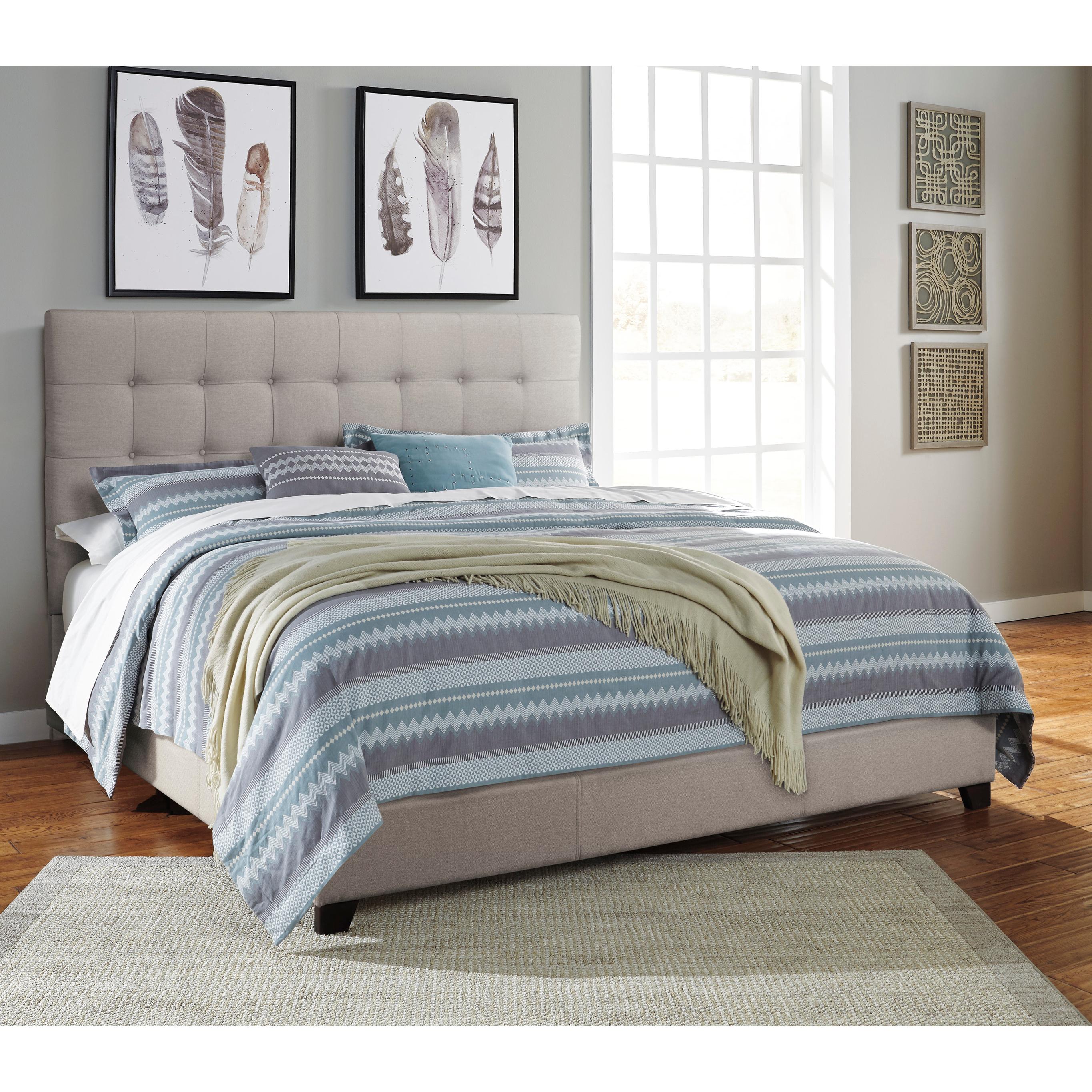 Signature Design by Ashley Dolante King Upholstered Panel Bed B130-582 IMAGE 3