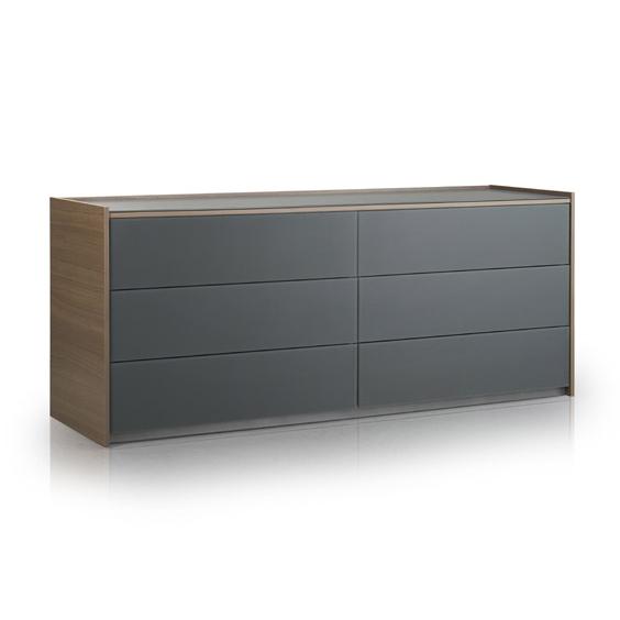 Trica Furniture Kubik 6-Drawer Dresser Kubik 6 Drawers Double Dresser IMAGE 2