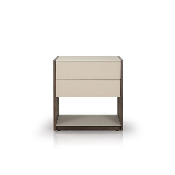 Trica Furniture Vision 2-Drawer Nightstand Vision 25" 2 Drawers Nightstand IMAGE 1