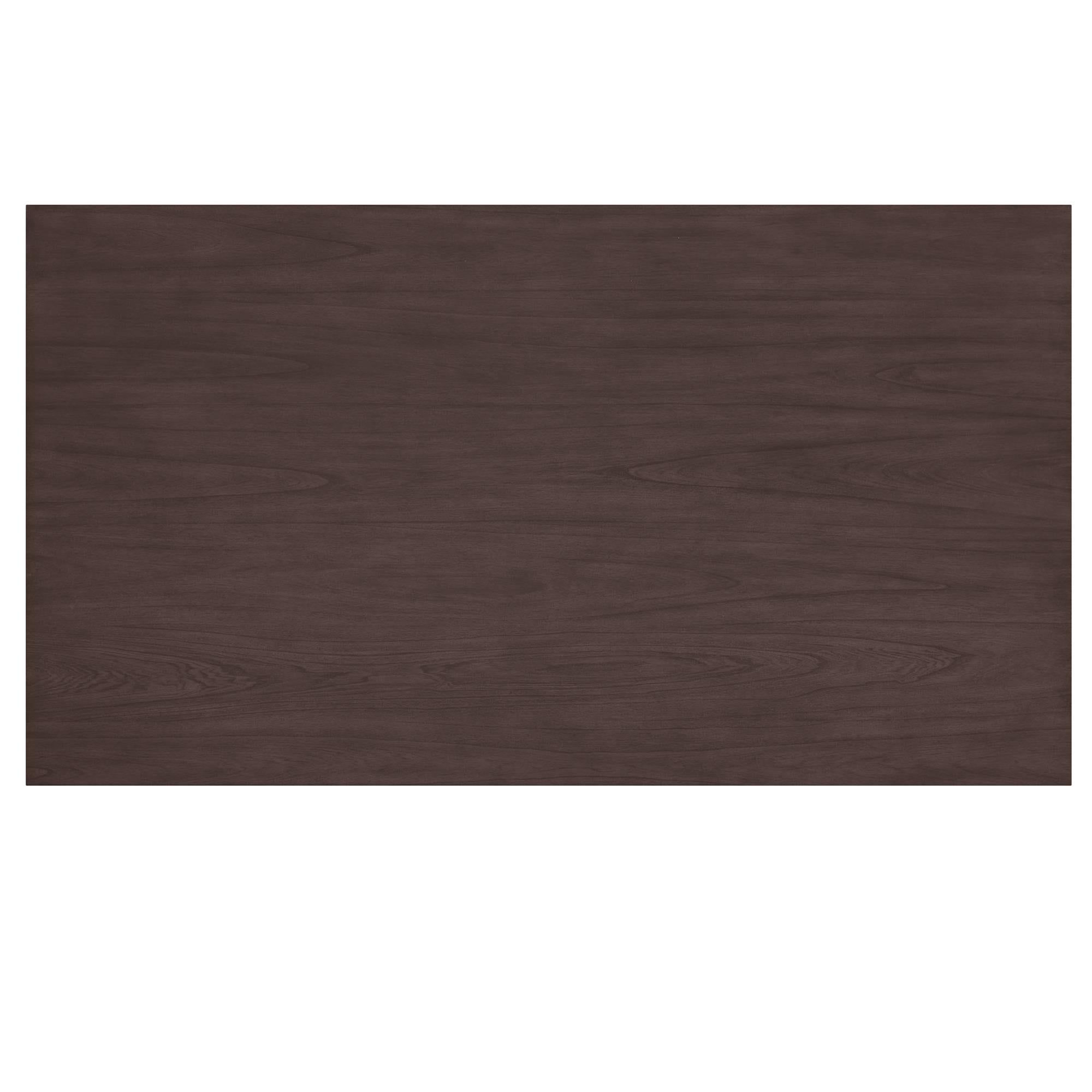 !nspire Drake 201-219WAL Rectangular Dining Table - Walnut IMAGE 5