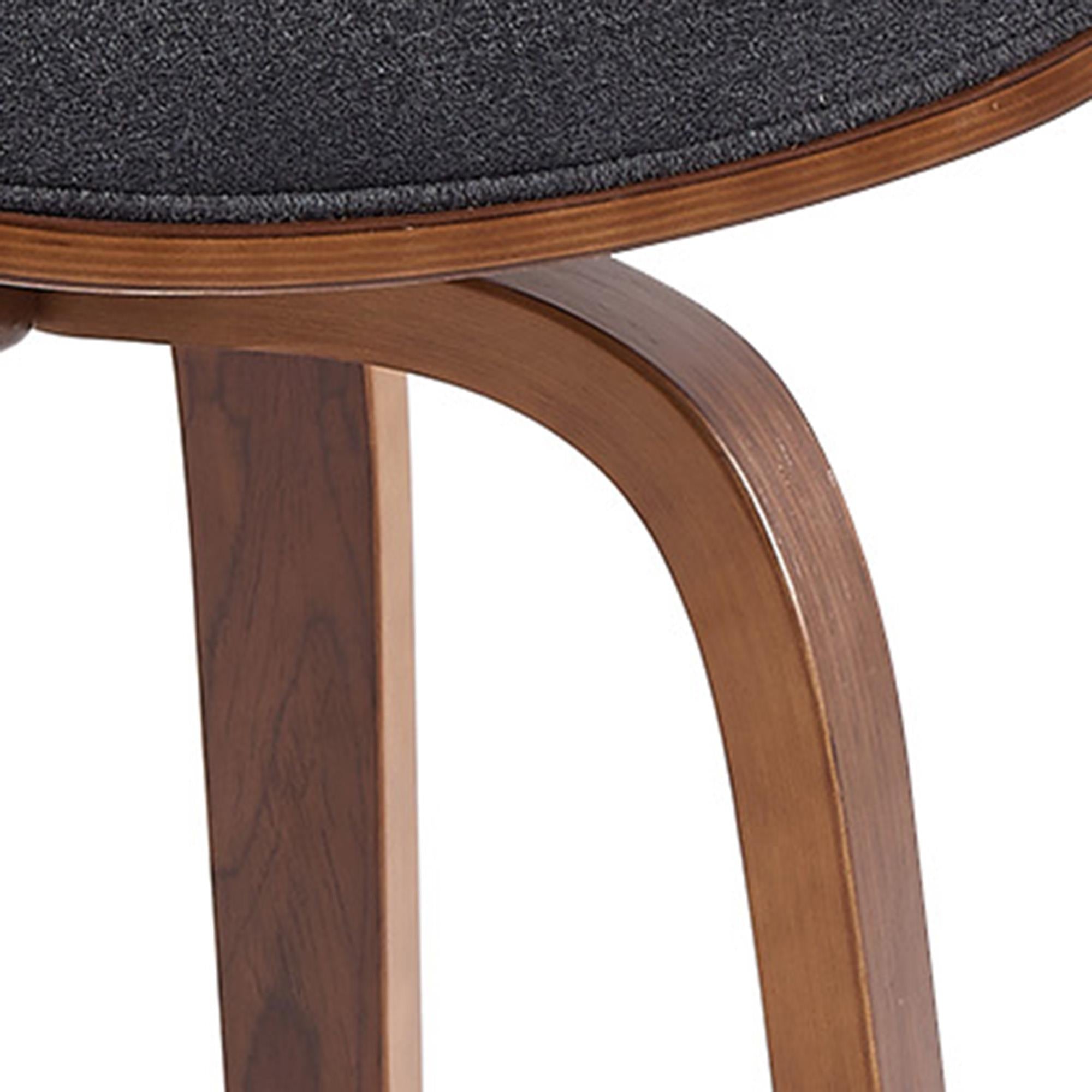 !nspire Holt 203-981CH 26" Counter Stool - Charcoal and Walnut IMAGE 5