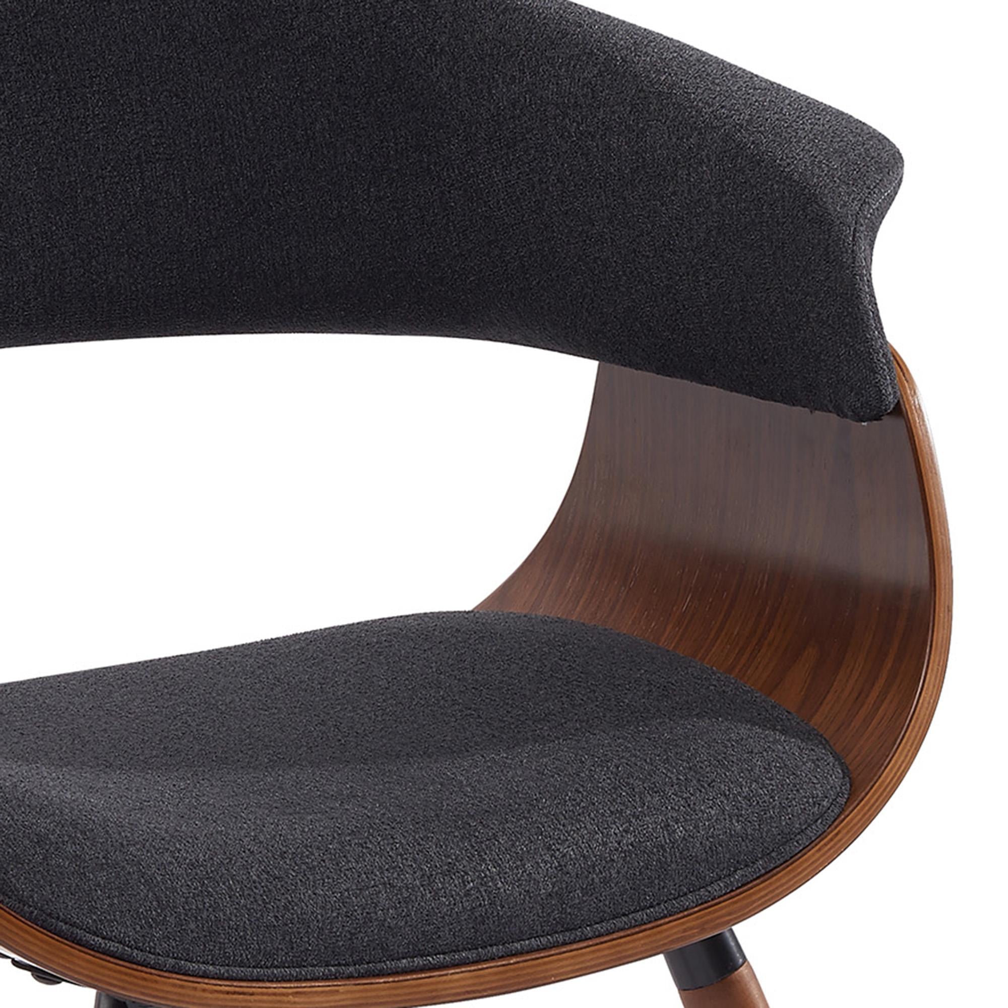 !nspire Holt 403-981CH Accent/Dining Chair - Charcoal and Walnut IMAGE 6