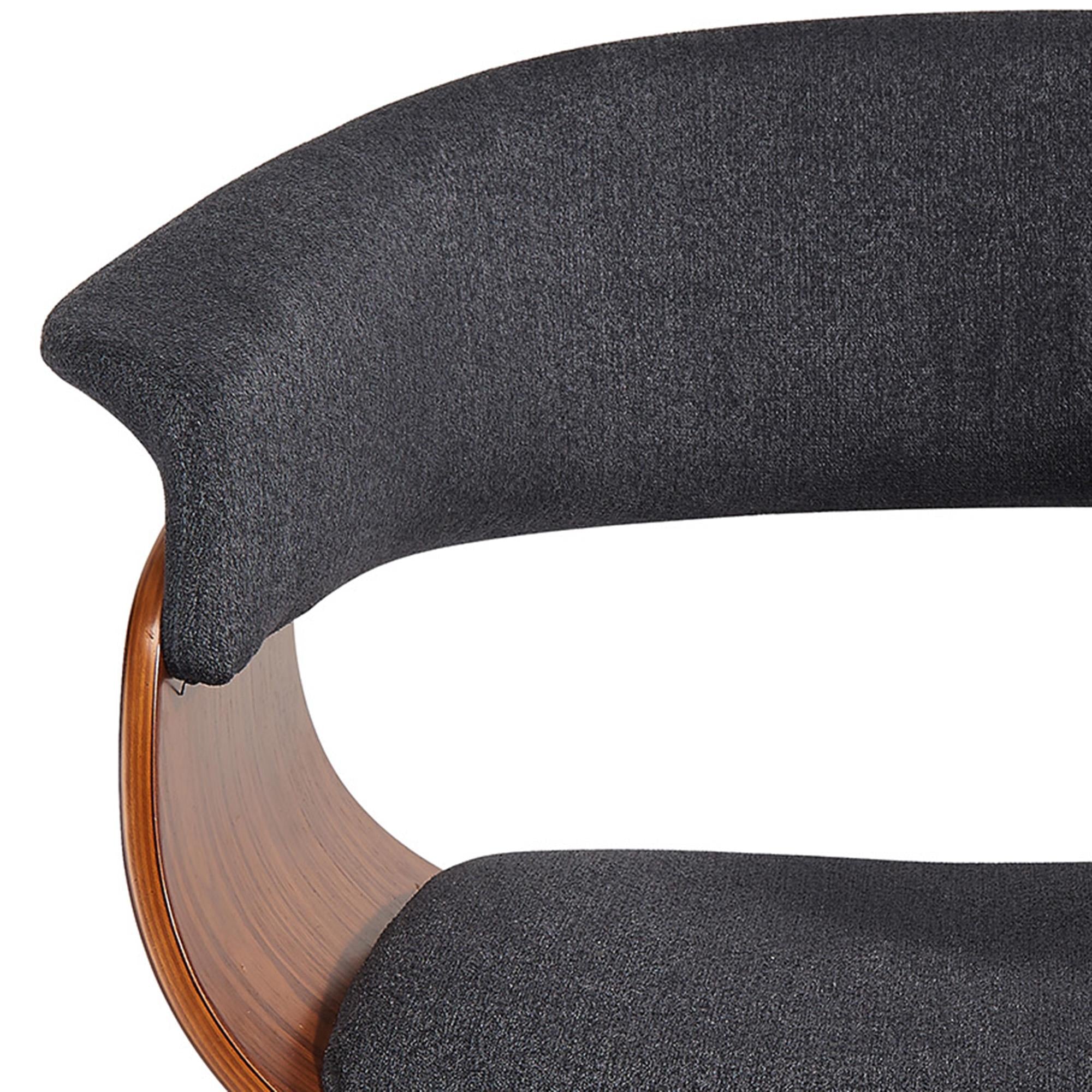 !nspire Holt 403-981CH Accent/Dining Chair - Charcoal and Walnut IMAGE 7