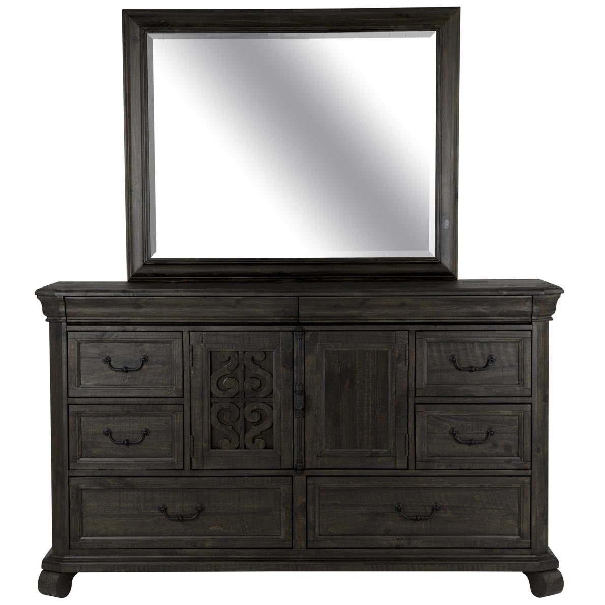 Magnussen Bellamy Landscape Dresser Mirror B2491-40 IMAGE 6